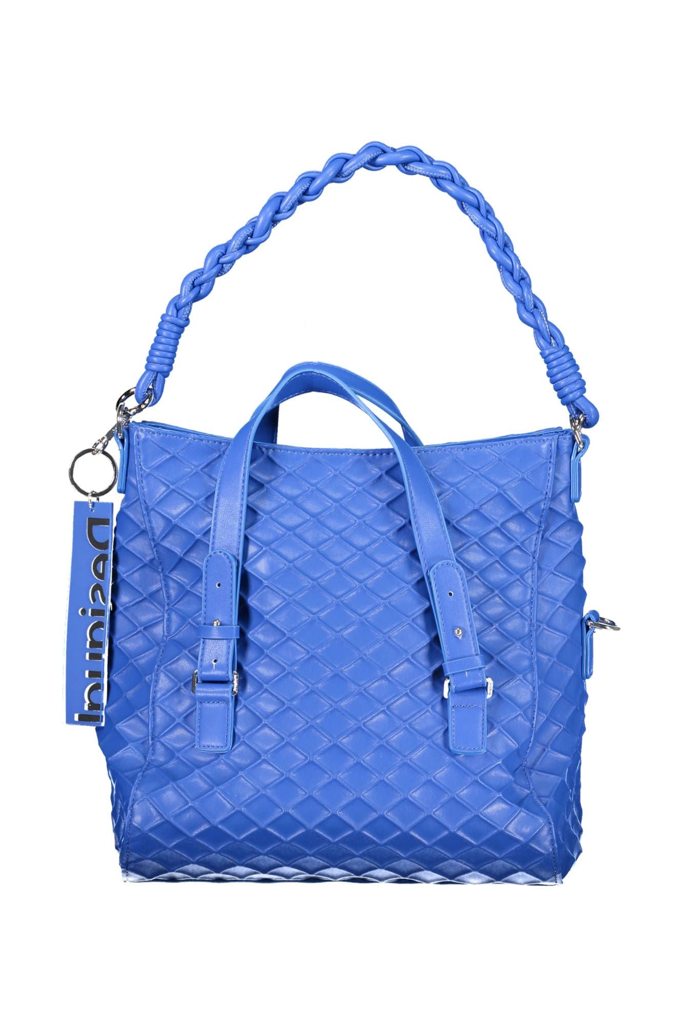 Desigual Blue Polyethylene Women Handbag - KALAJ