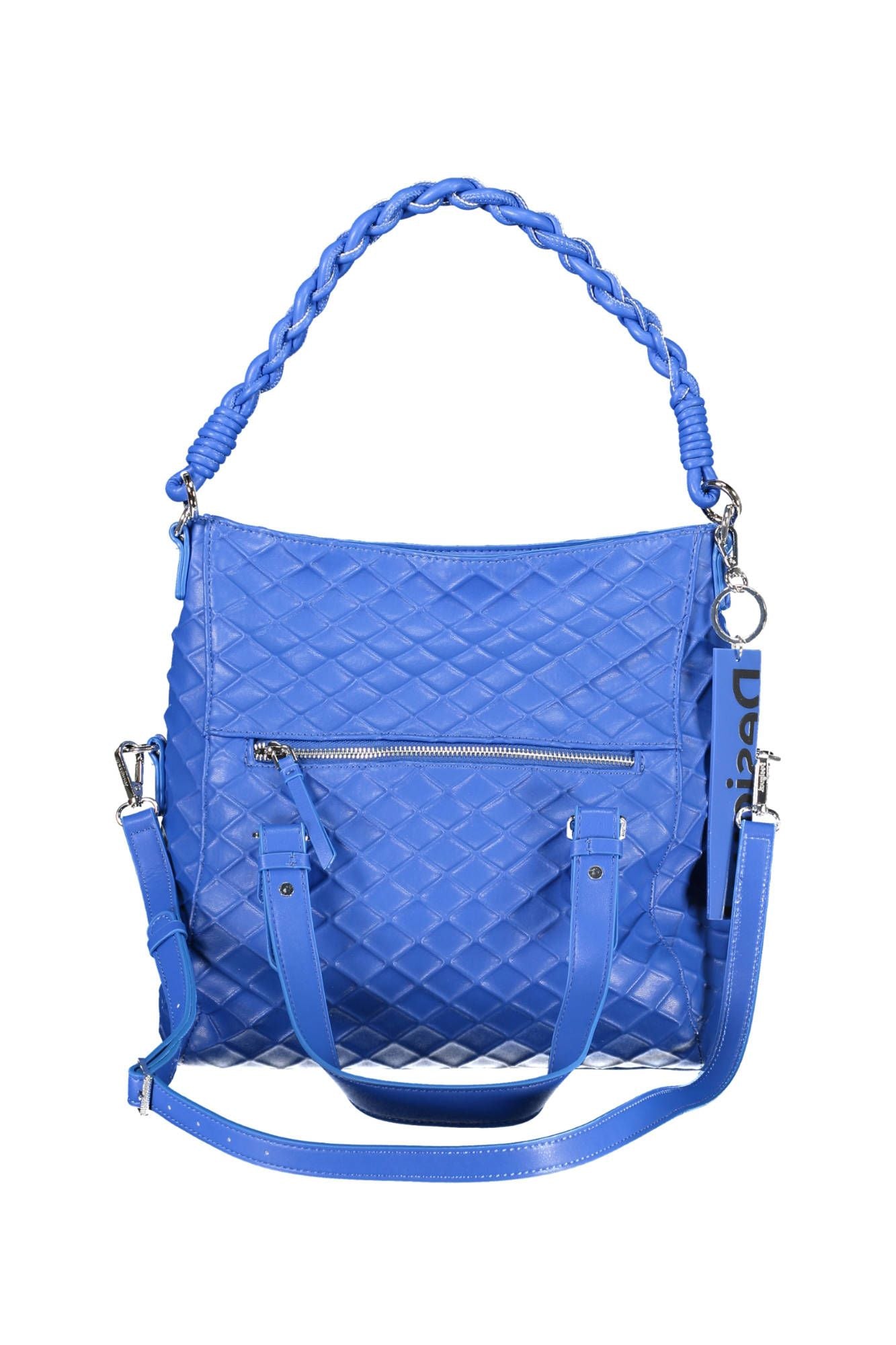 Desigual Blue Polyethylene Women Handbag - KALAJ