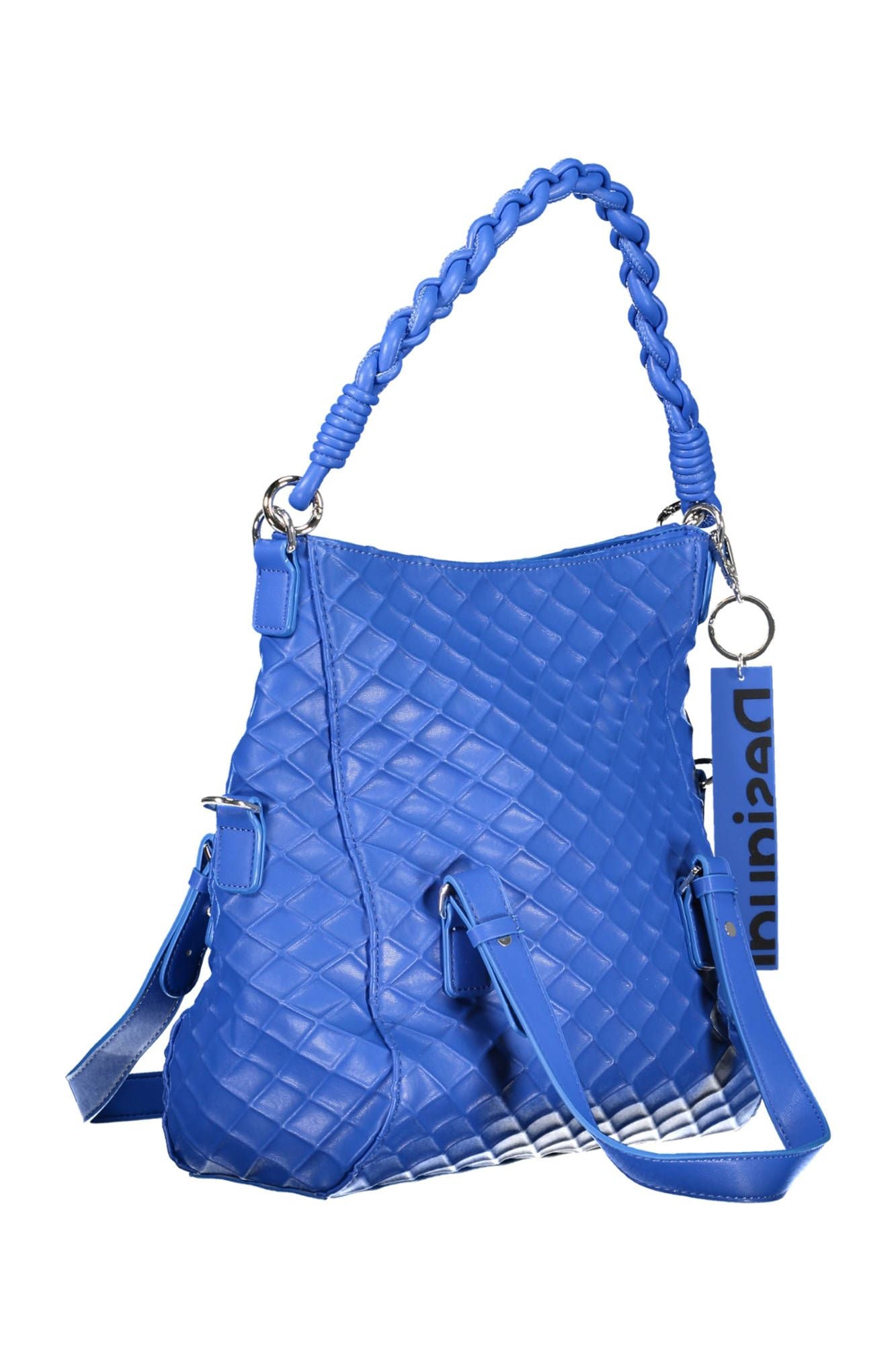 Desigual Blue Polyethylene Women Handbag - KALAJ