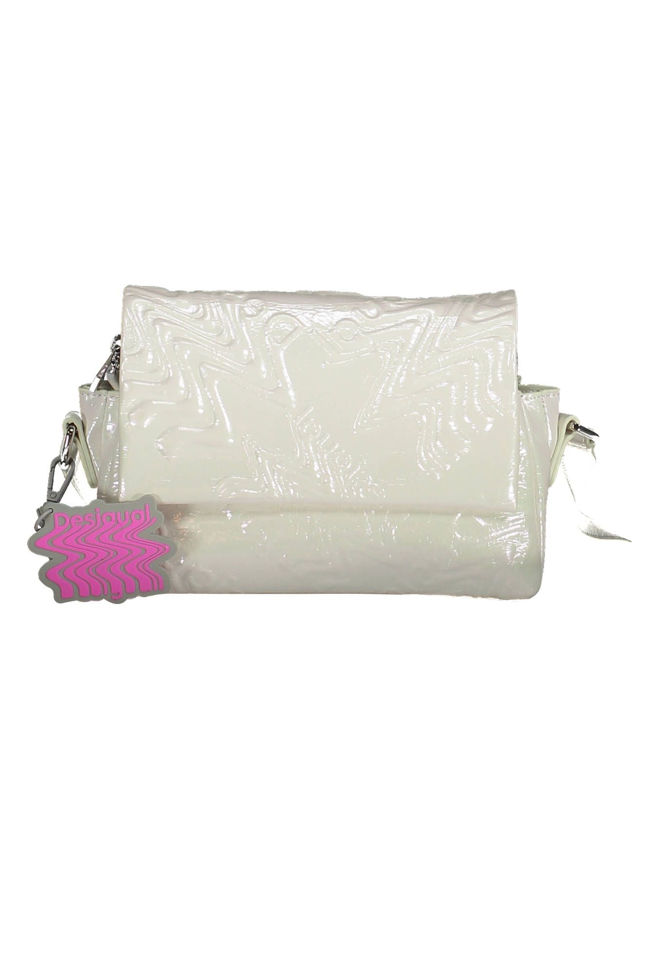 Desigual White Polyethylene Women Handbag - KALAJ