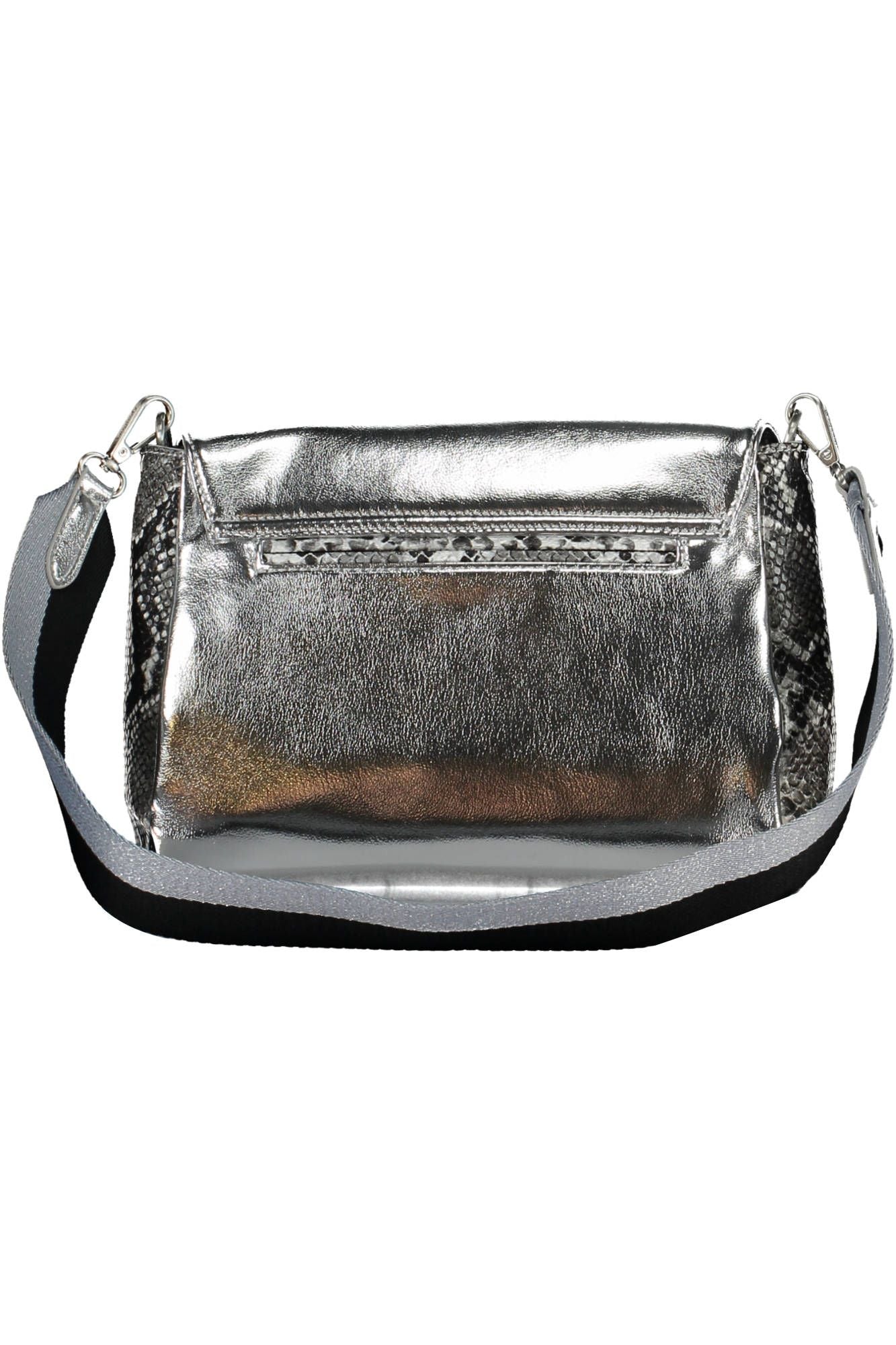 Desigual Silver Polyethylene Women Handbag - KALAJ