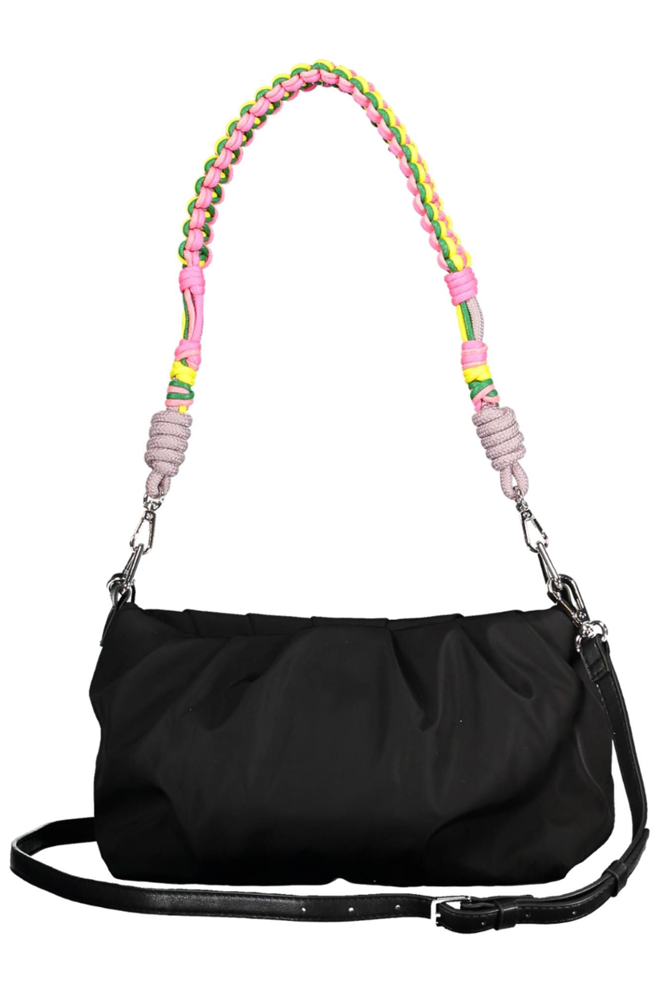 Desigual Black Polyester Women Handbag - KALAJ