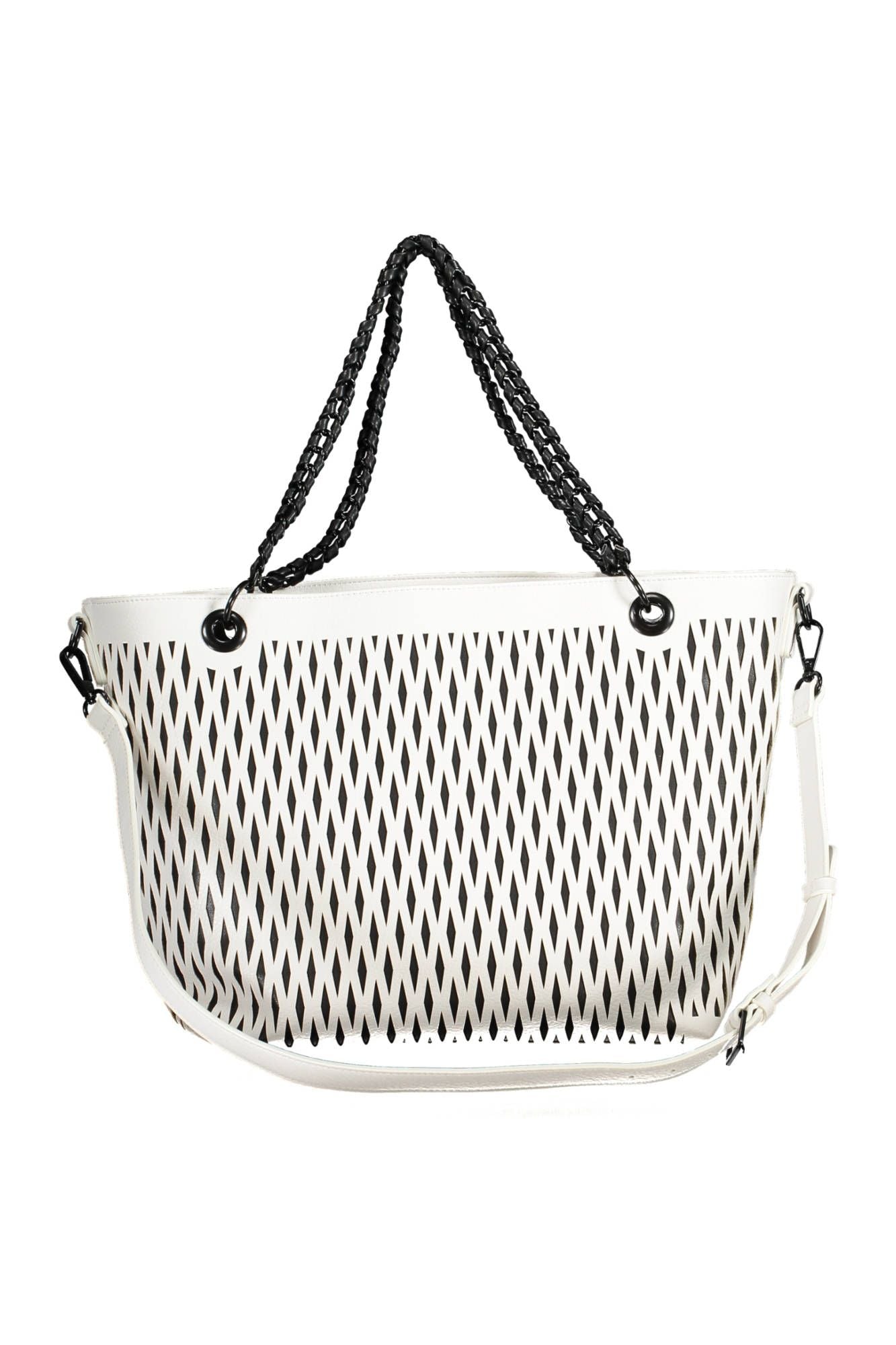 Desigual White Polyethylene Women Handbag - KALAJ