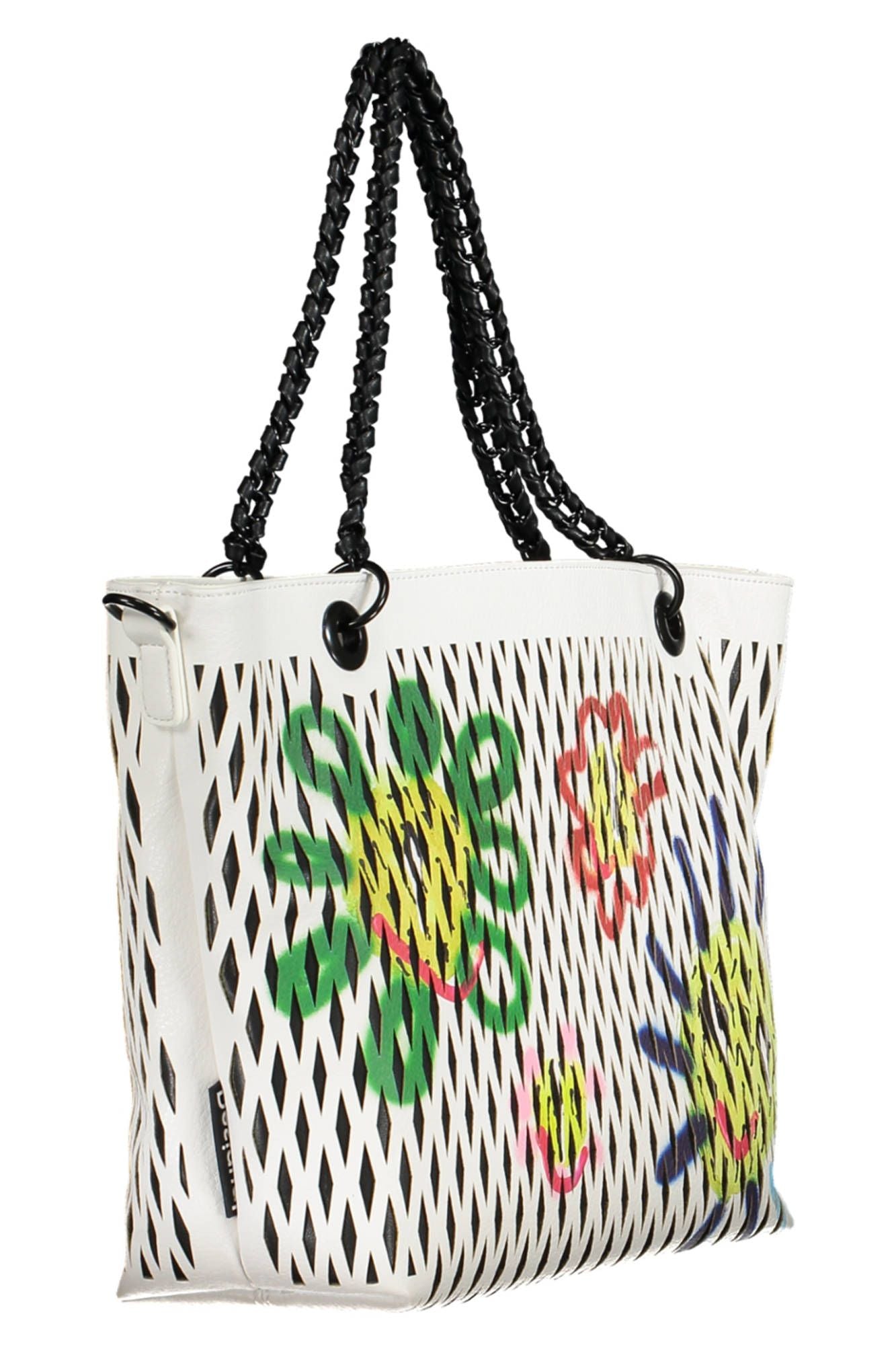 Desigual White Polyethylene Women Handbag - KALAJ