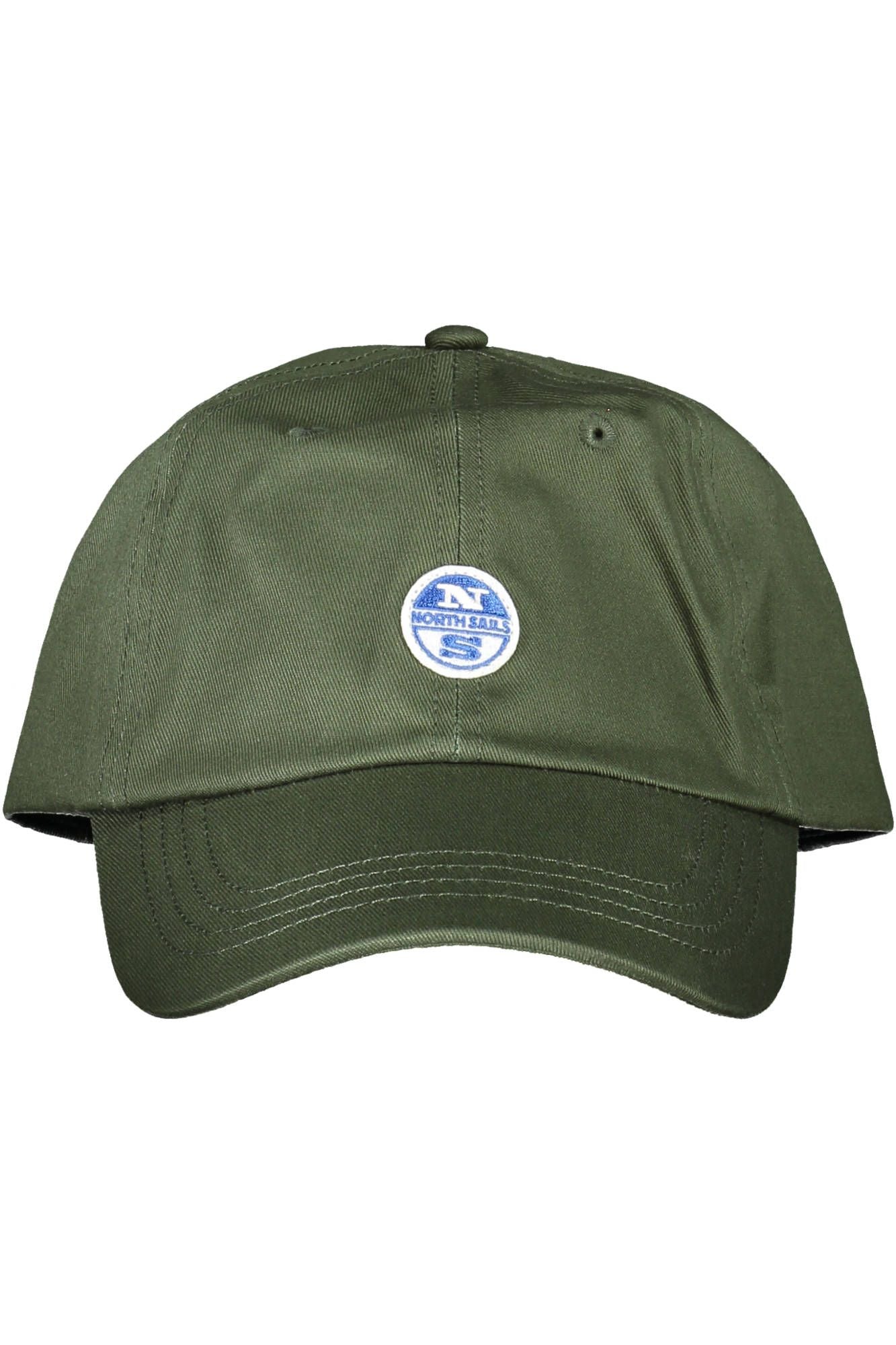 North Sails Green Cotton Men Cap - KALAJ