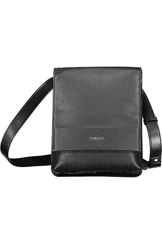 Calvin Klein Black Polyester Men Shoulder Bag - KALAJ