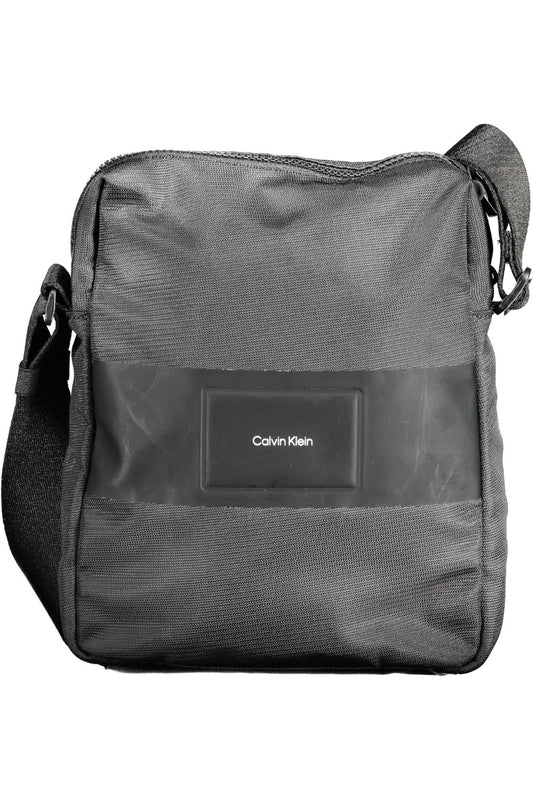 Calvin Klein Black Polyester Men Shoulder Bag - KALAJ