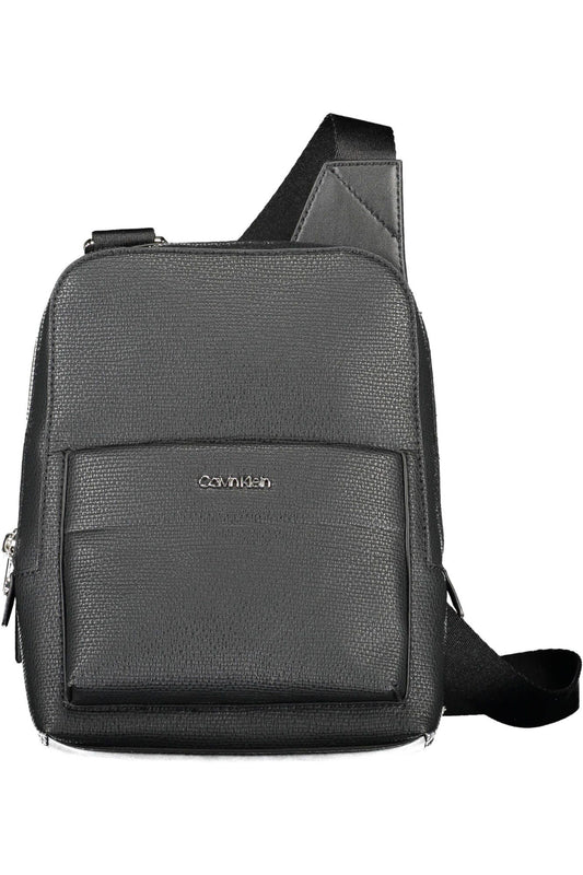 Calvin Klein Black Polyester Men Shoulder Bag - KALAJ