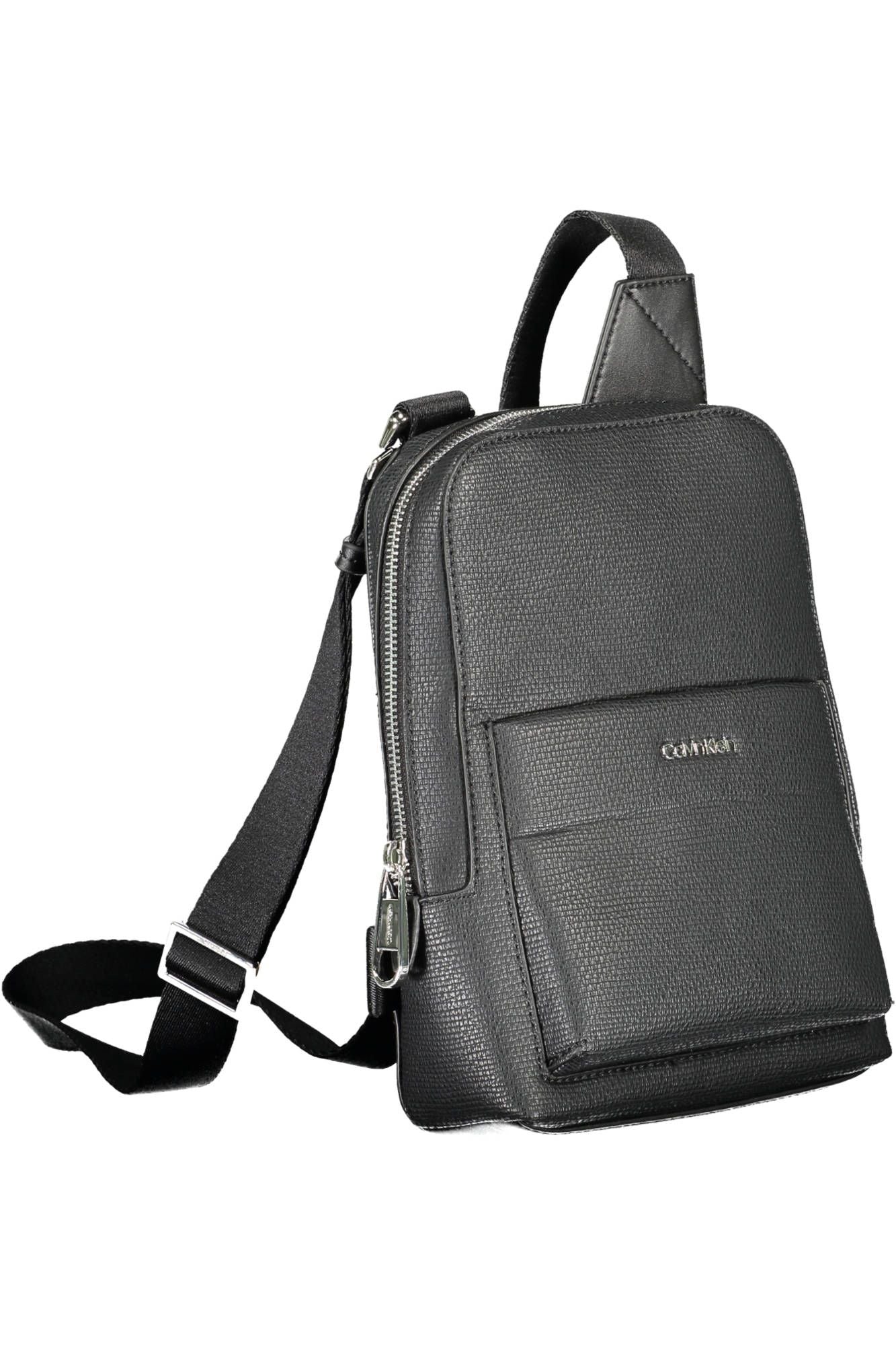 Calvin Klein Black Polyester Men Shoulder Bag - KALAJ