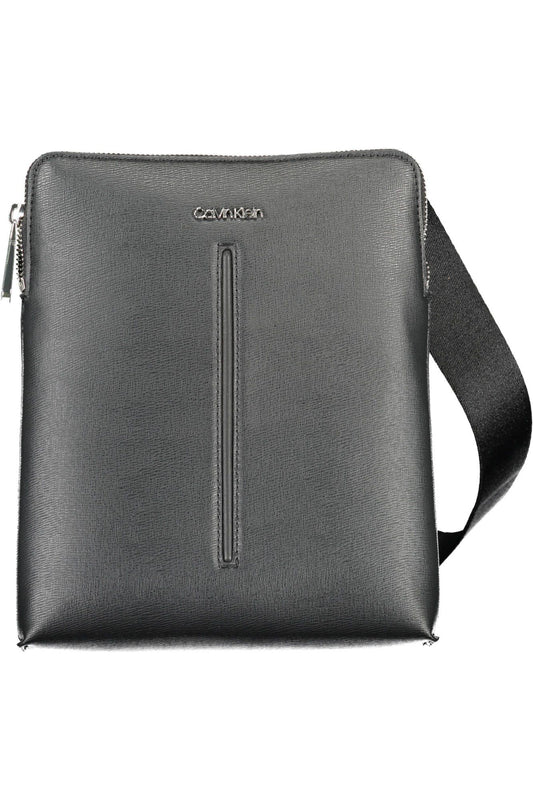 Calvin Klein Black Polyester Mens Shoulder Bag - KALAJ