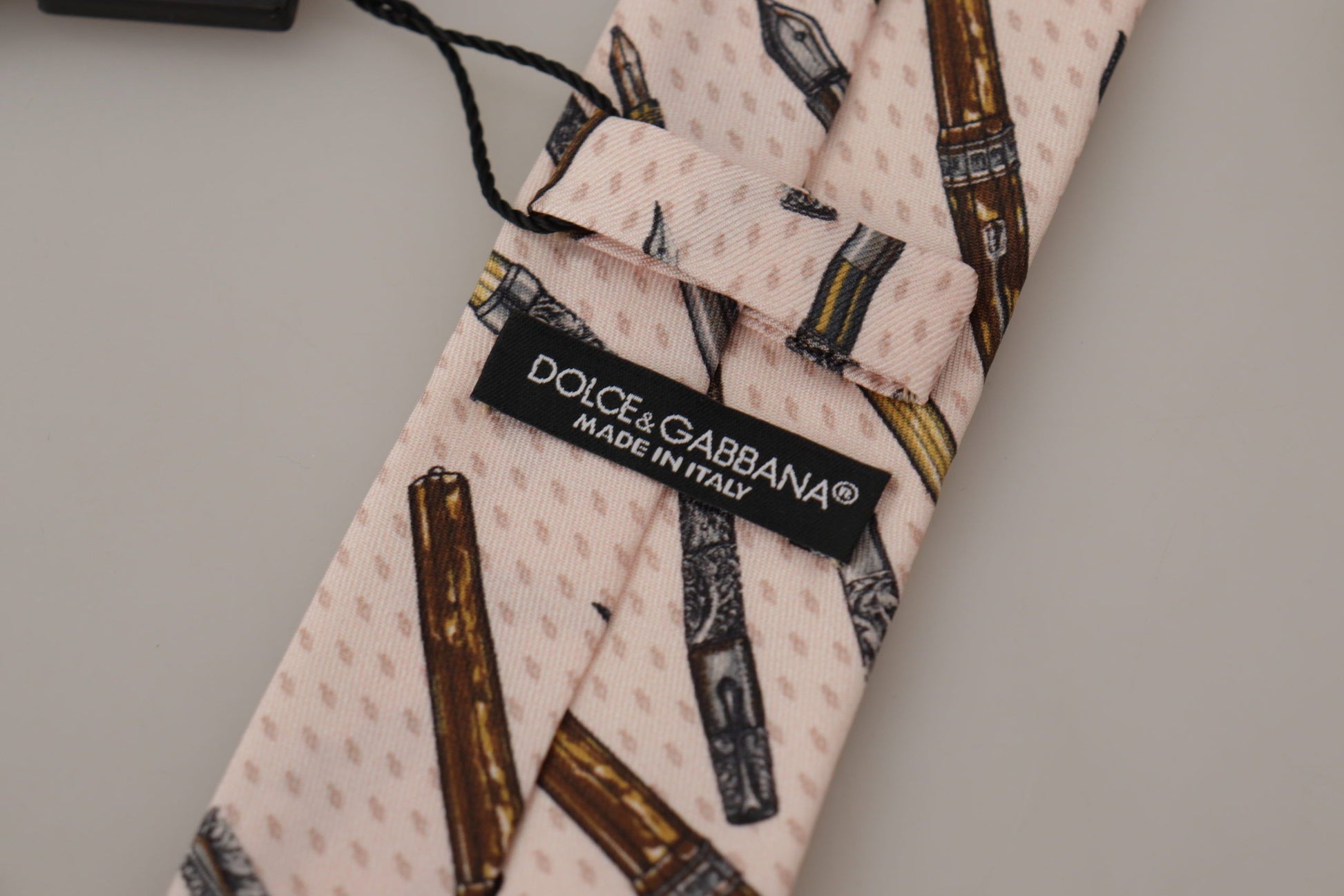 Dolce & Gabbana Elegant Silk Bow Tie for Suave Evenings - KALAJ