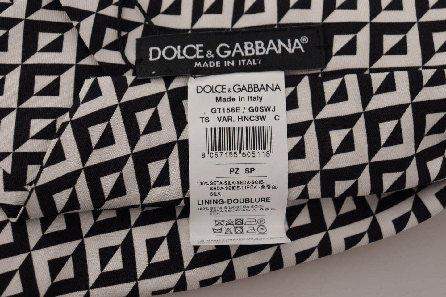 Dolce & Gabbana Elegant Silk Black Tie for the Dapper Gentleman - KALAJ