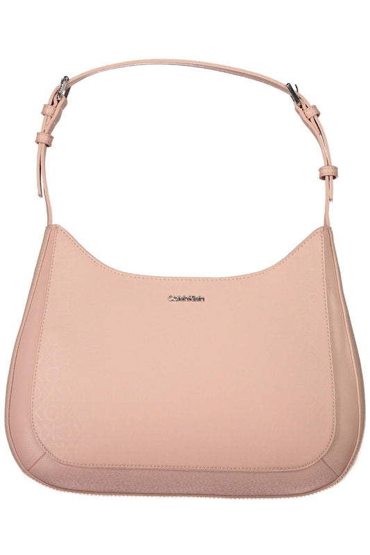 Calvin Klein Pink Polyester Women Handbag - KALAJ