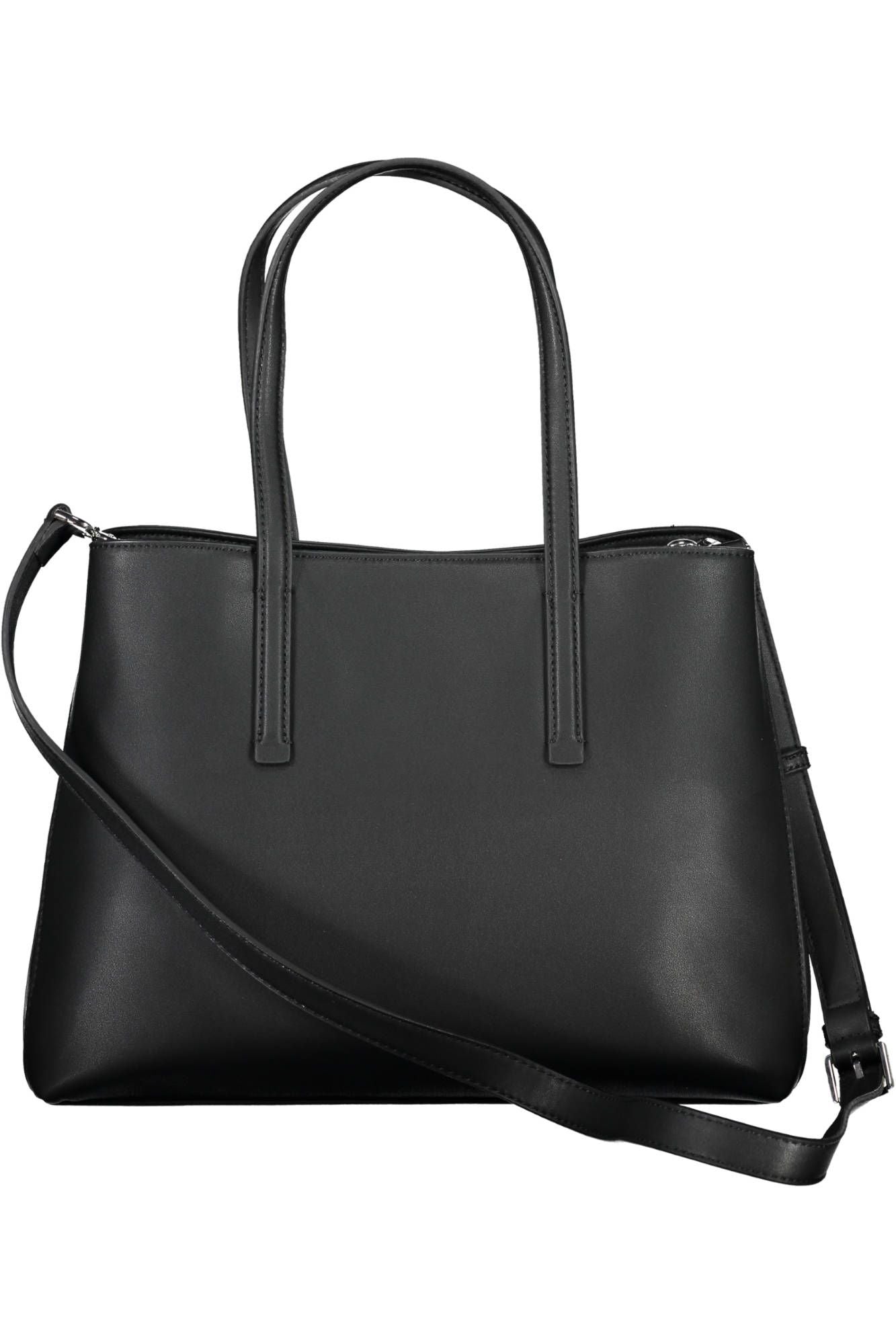 Calvin Klein Black Polyester Women Handbag - KALAJ