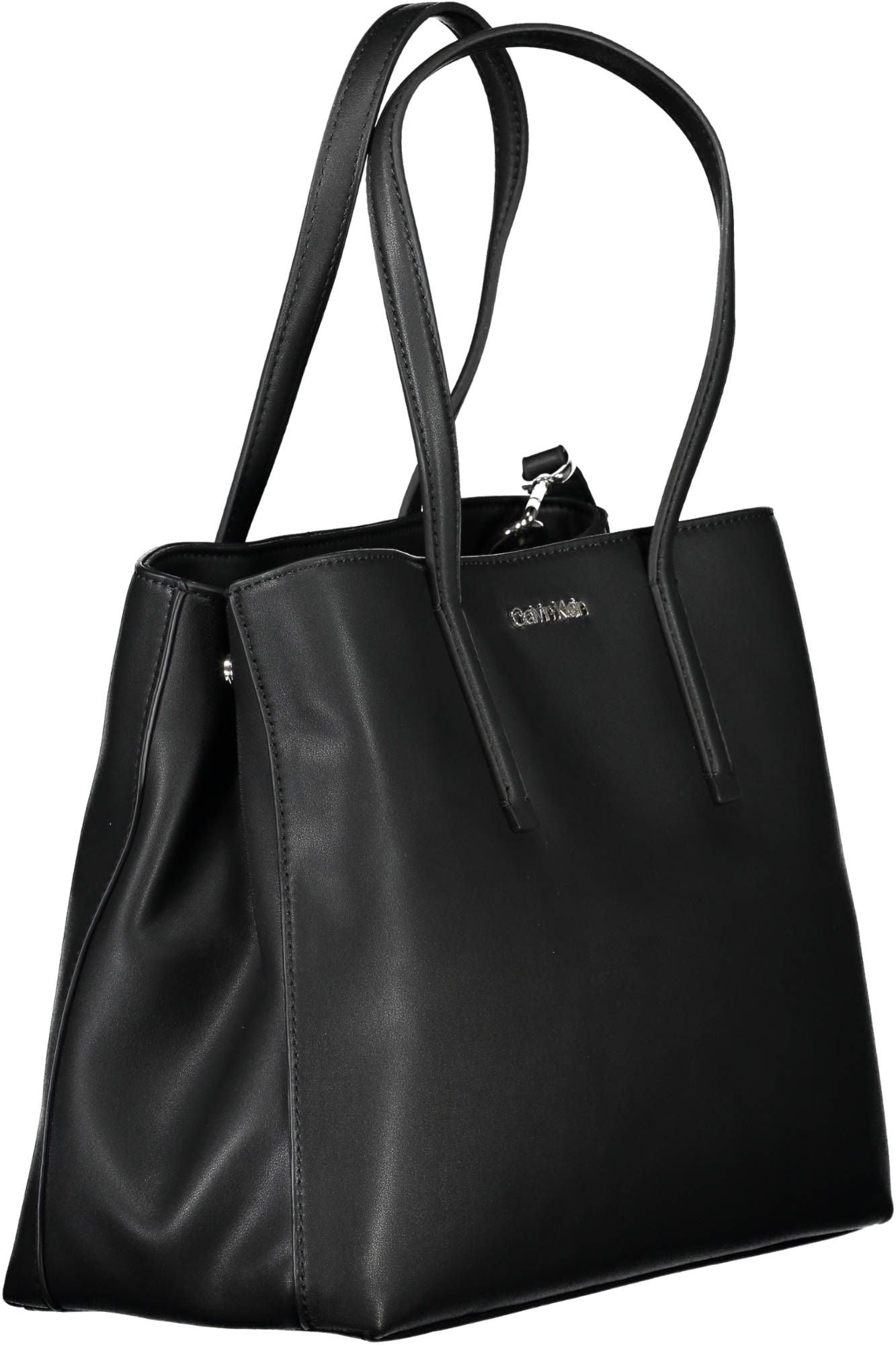 Calvin Klein Black Polyester Women Handbag - KALAJ