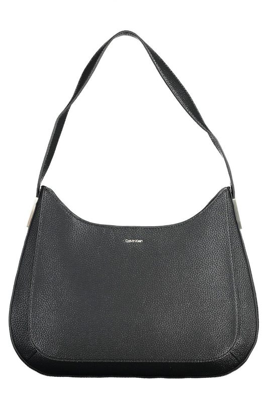 Calvin Klein Black Polyester Women Handbag - KALAJ