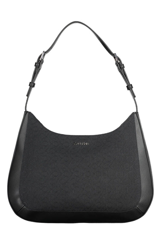 Calvin Klein Black Polyester Women Handbag - KALAJ