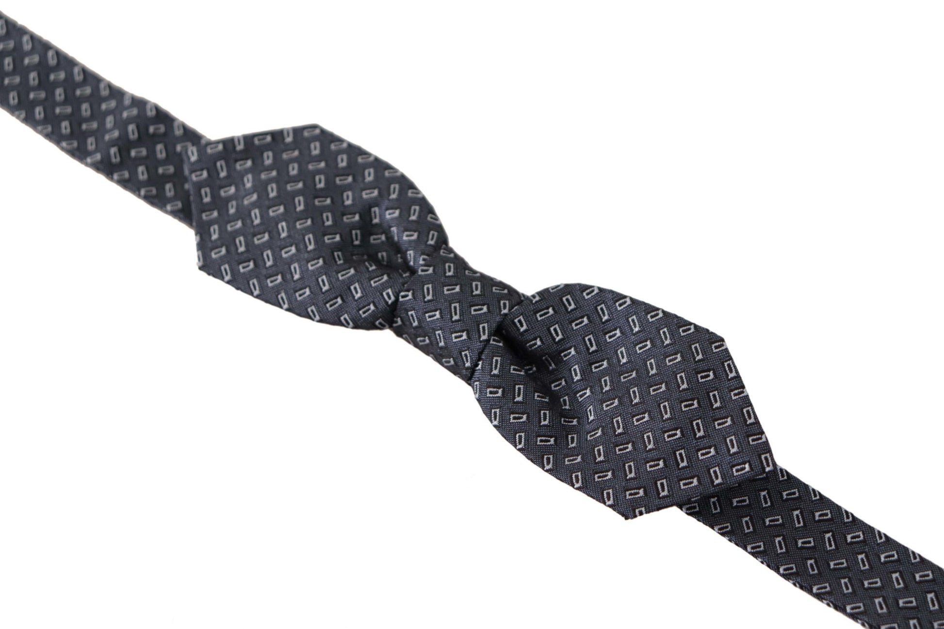 Dolce & Gabbana Elegant Polka Dot Silk Bow Tie - KALAJ