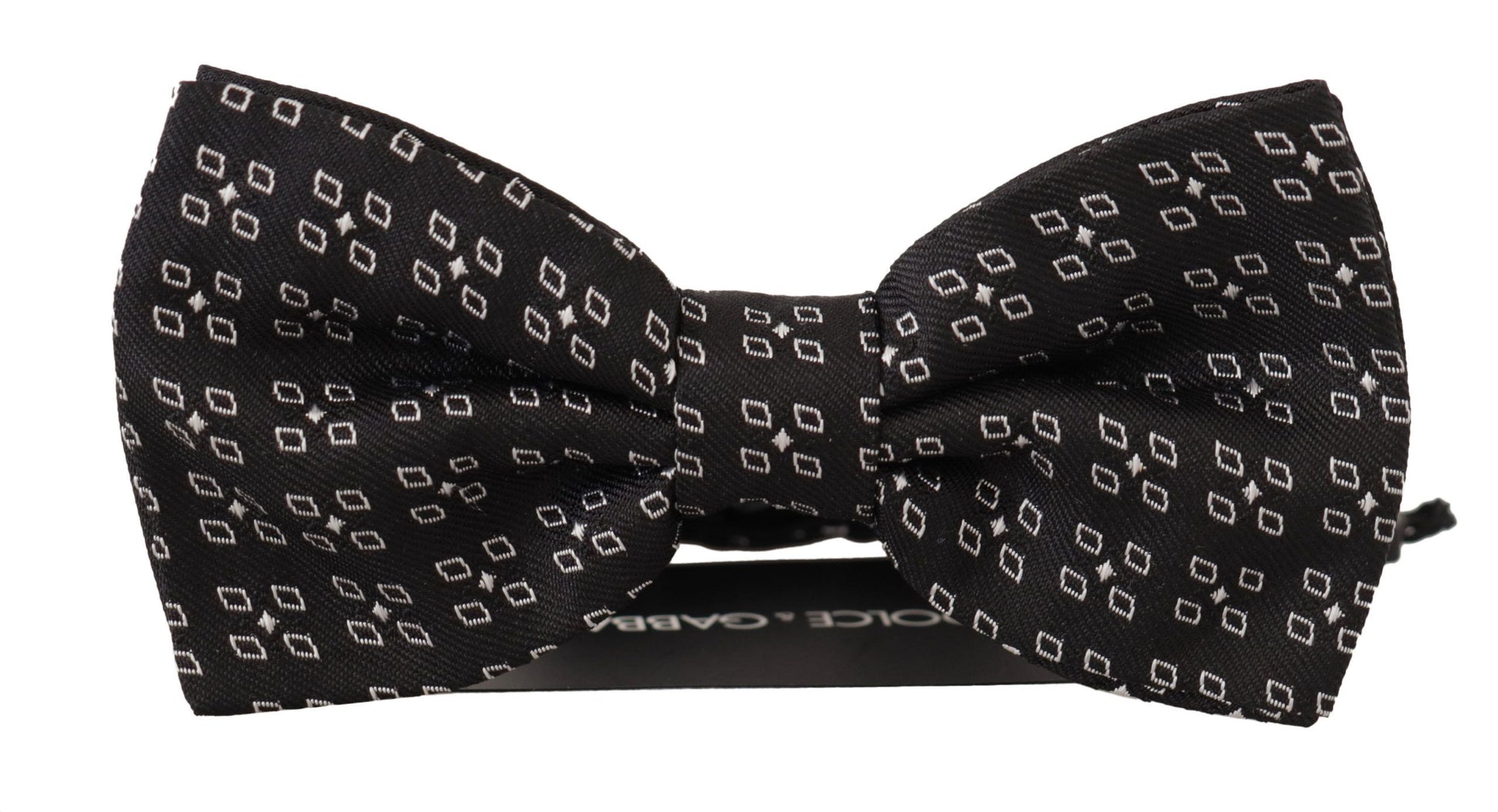 Dolce & Gabbana Elegant Polka Dot Silk Bow Tie - KALAJ