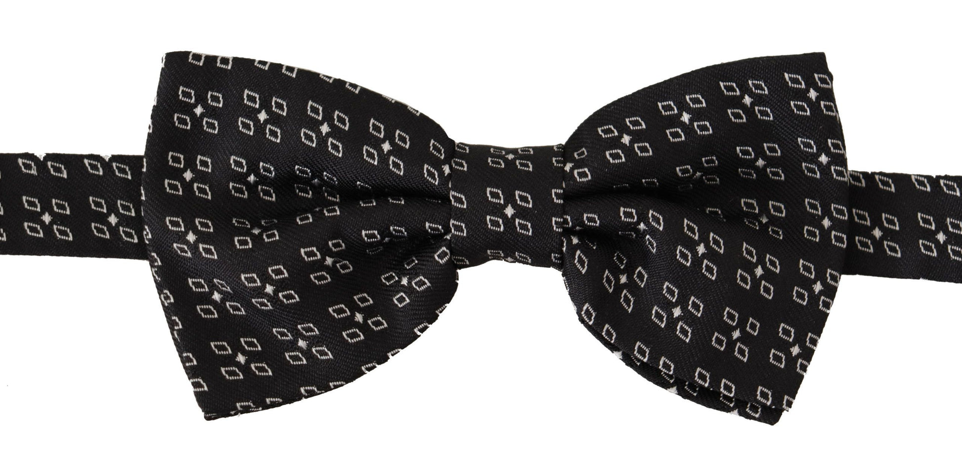 Dolce & Gabbana Elegant Polka Dot Silk Bow Tie - KALAJ