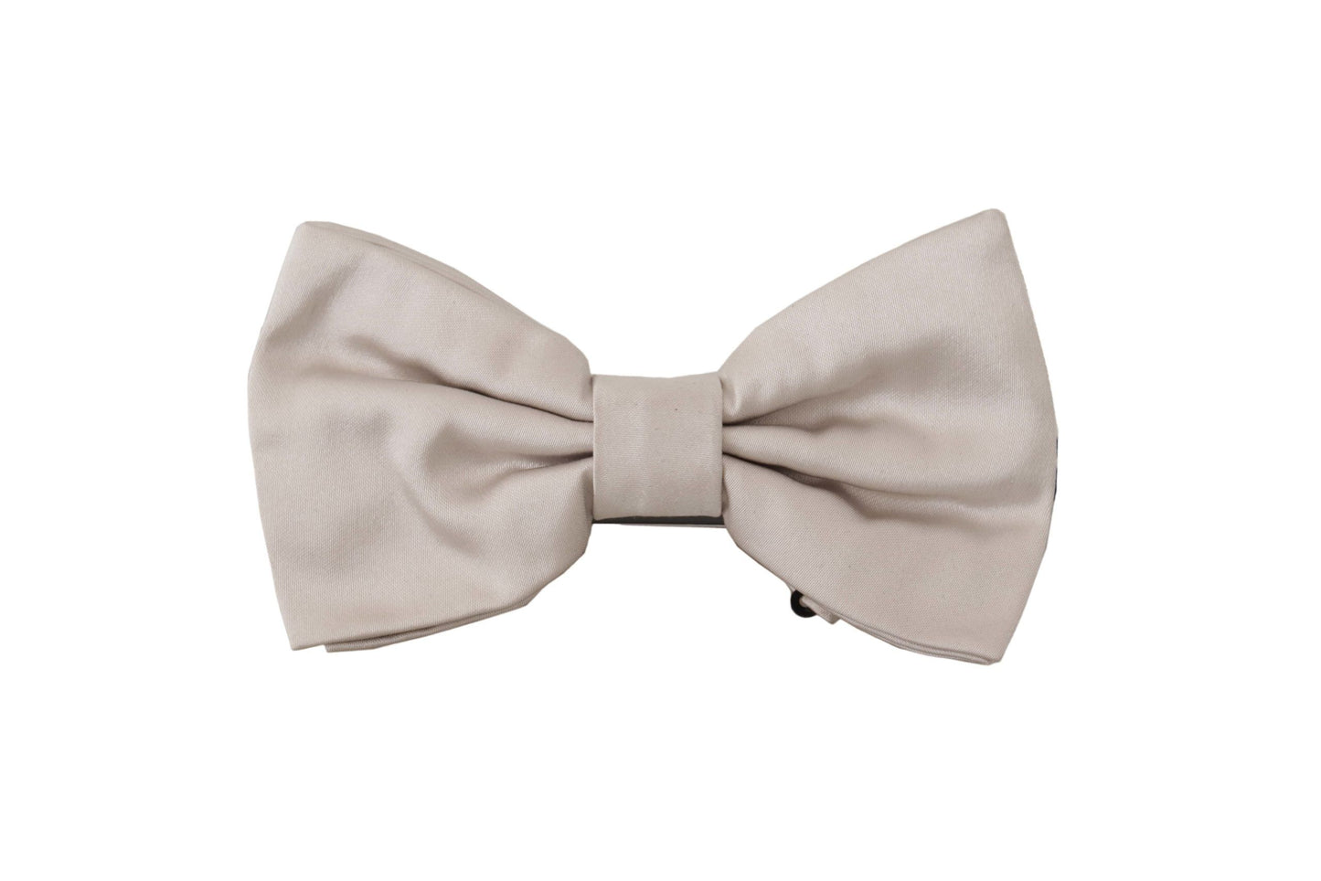 Dolce & Gabbana Exquisite Silk Gray Bow Tie - KALAJ