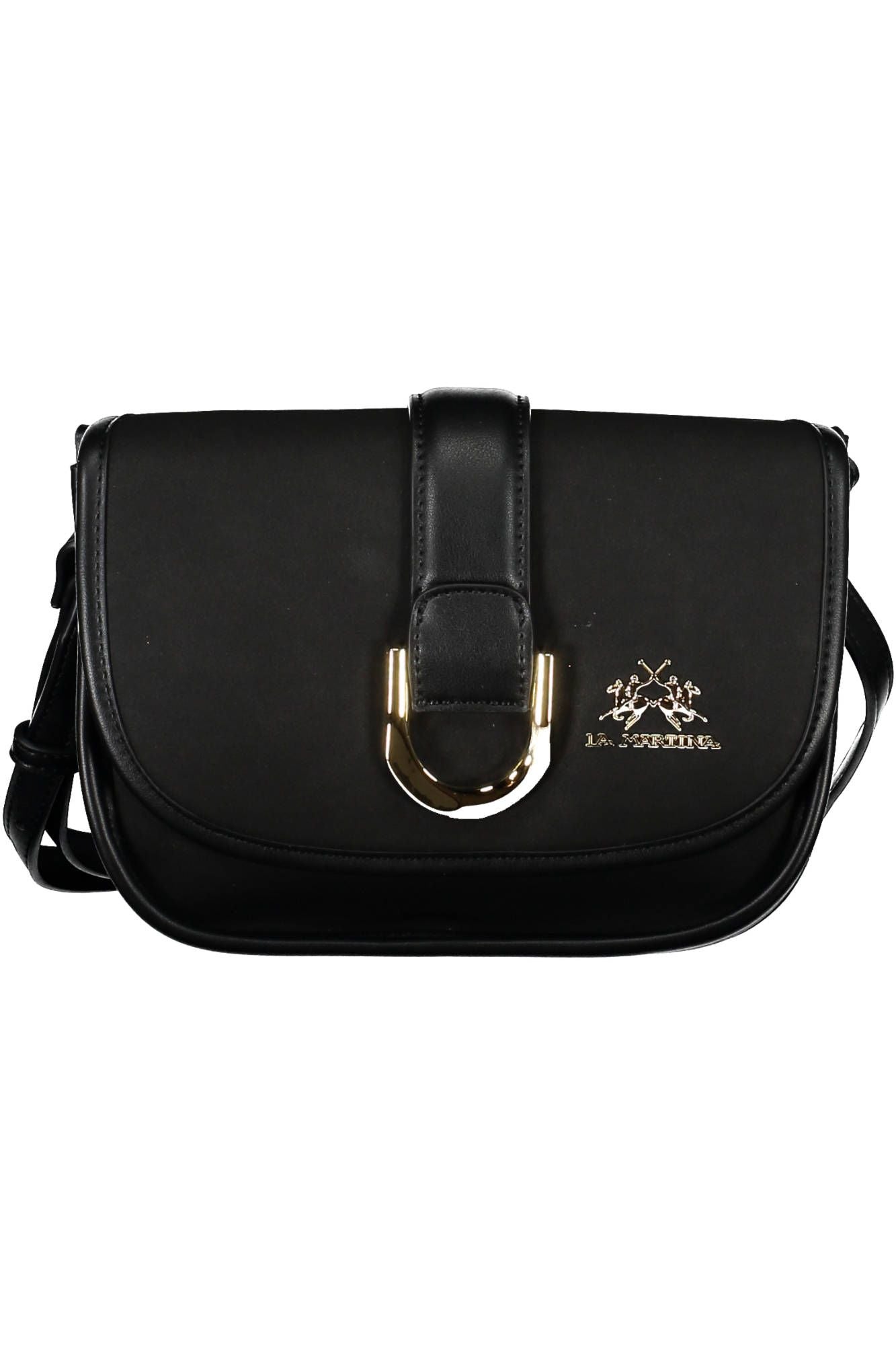 La Martina Black Polyethylene Women Handbag - KALAJ