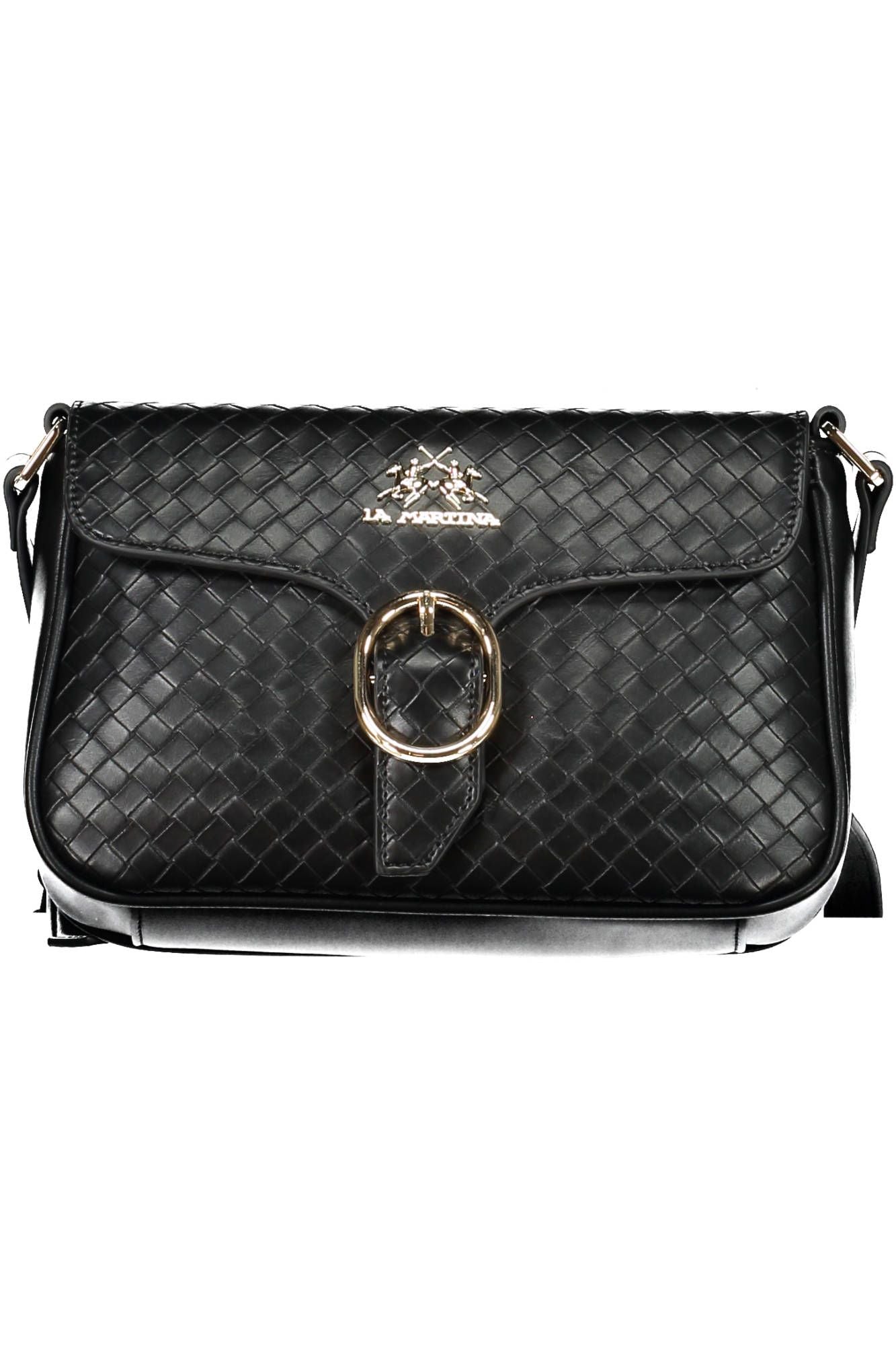 La Martina Black Polyethylene Women Handbag - KALAJ