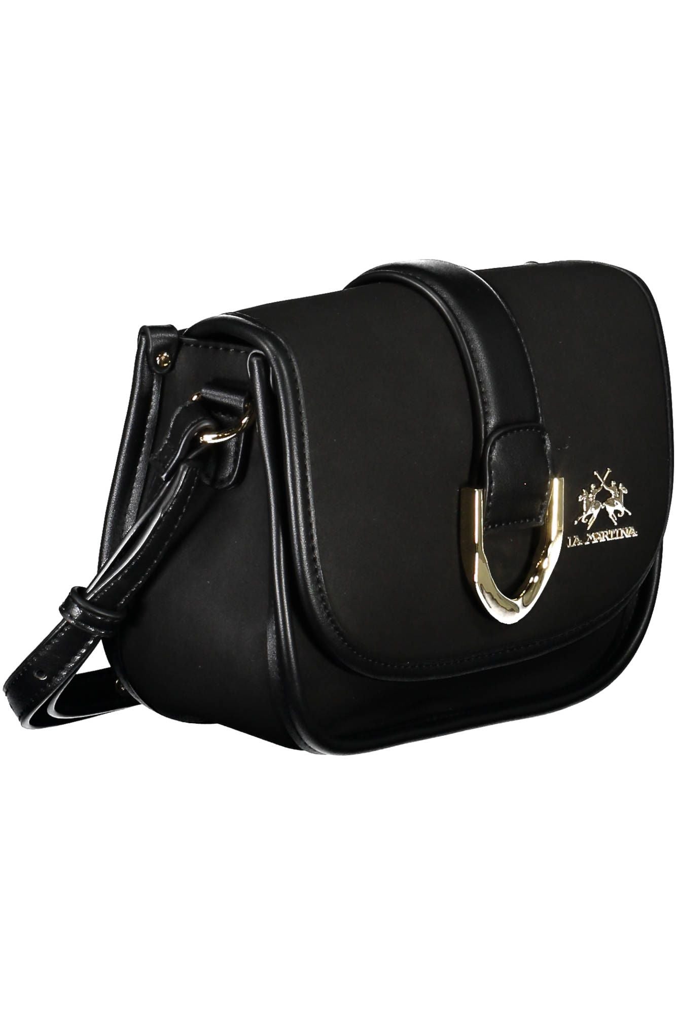 La Martina Black Polyethylene Women Handbag - KALAJ