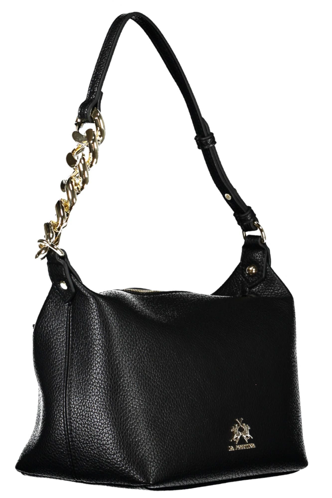 La Martina Black Polyethylene Women Handbag - KALAJ