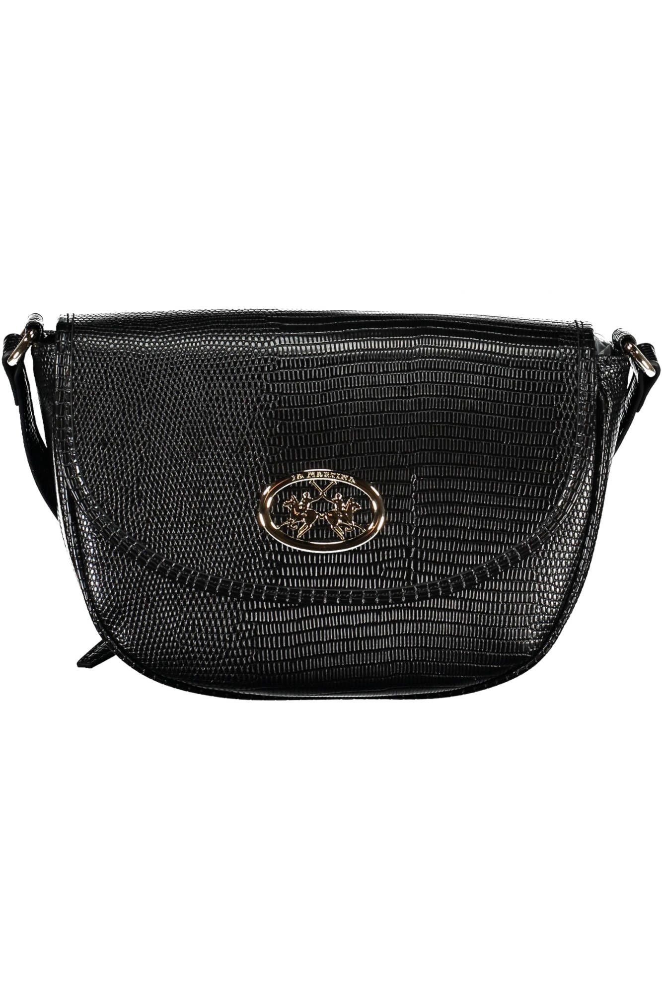 La Martina Black Polyethylene Women Handbag - KALAJ