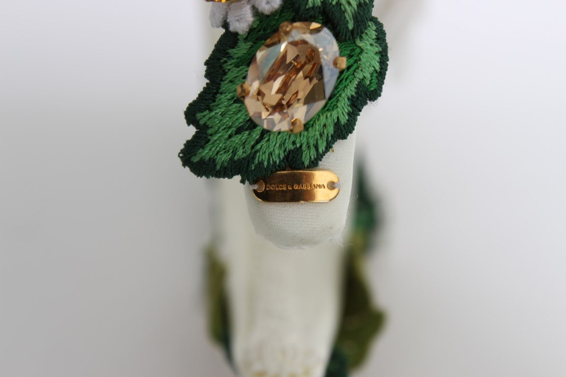 Dolce & Gabbana Sunflower Crystal Luxury Headband - KALAJ