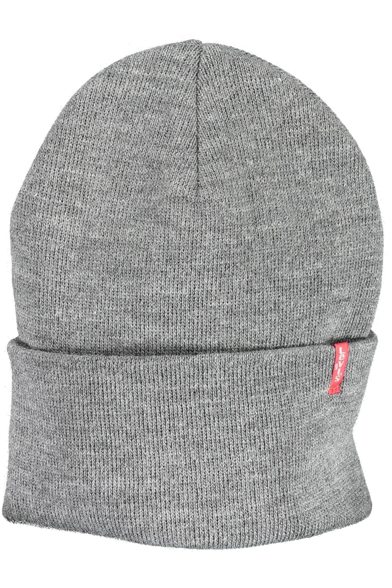 Levi's Gray Acrylic Men Cap - KALAJ