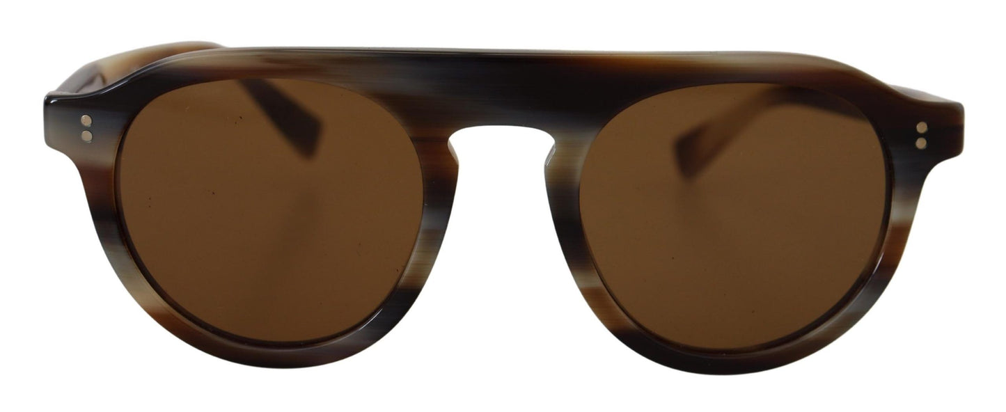 Dolce & Gabbana Timeless Tortoiseshell Unisex Sunglasses