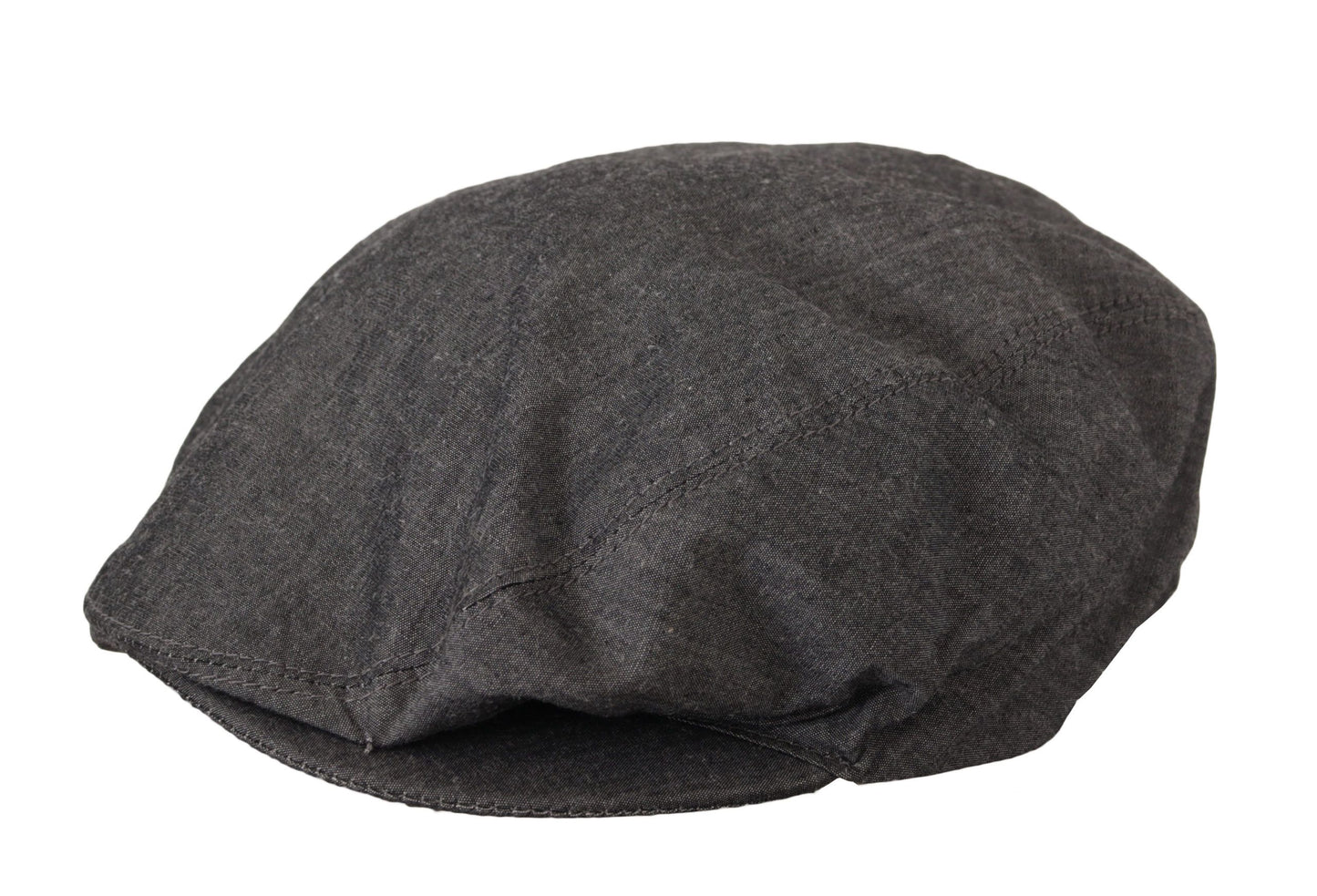 Dolce & Gabbana Elegant Gray Newsboy Hat - KALAJ