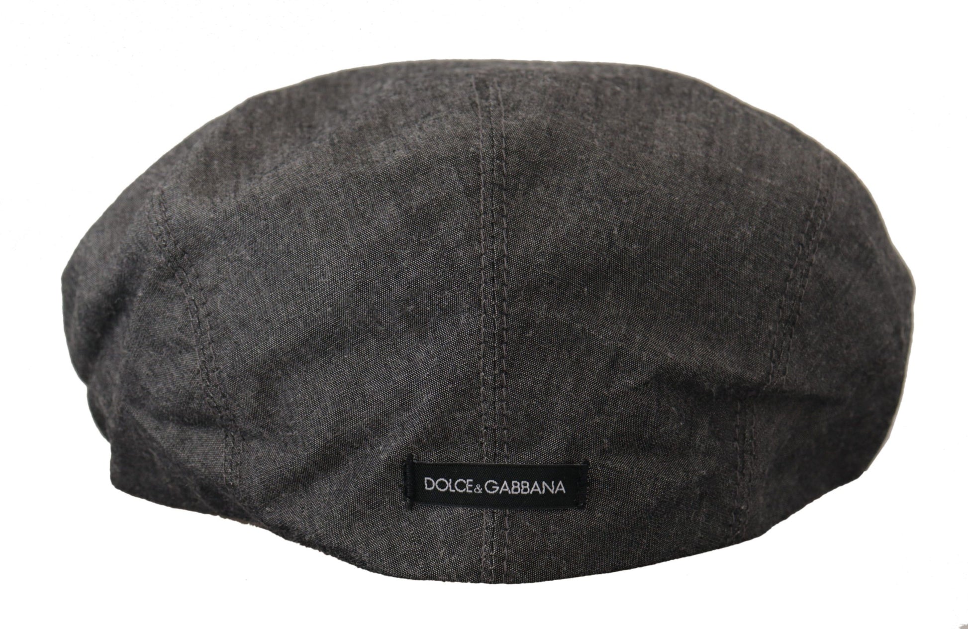 Dolce & Gabbana Elegant Gray Newsboy Hat - KALAJ