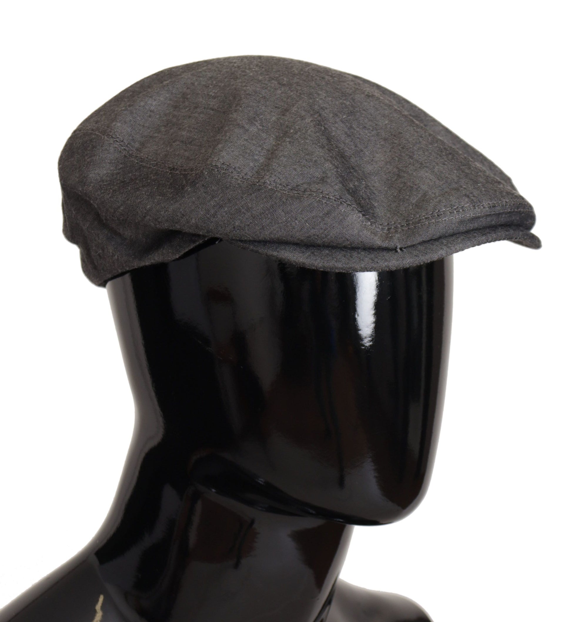 Dolce & Gabbana Elegant Gray Newsboy Hat - KALAJ