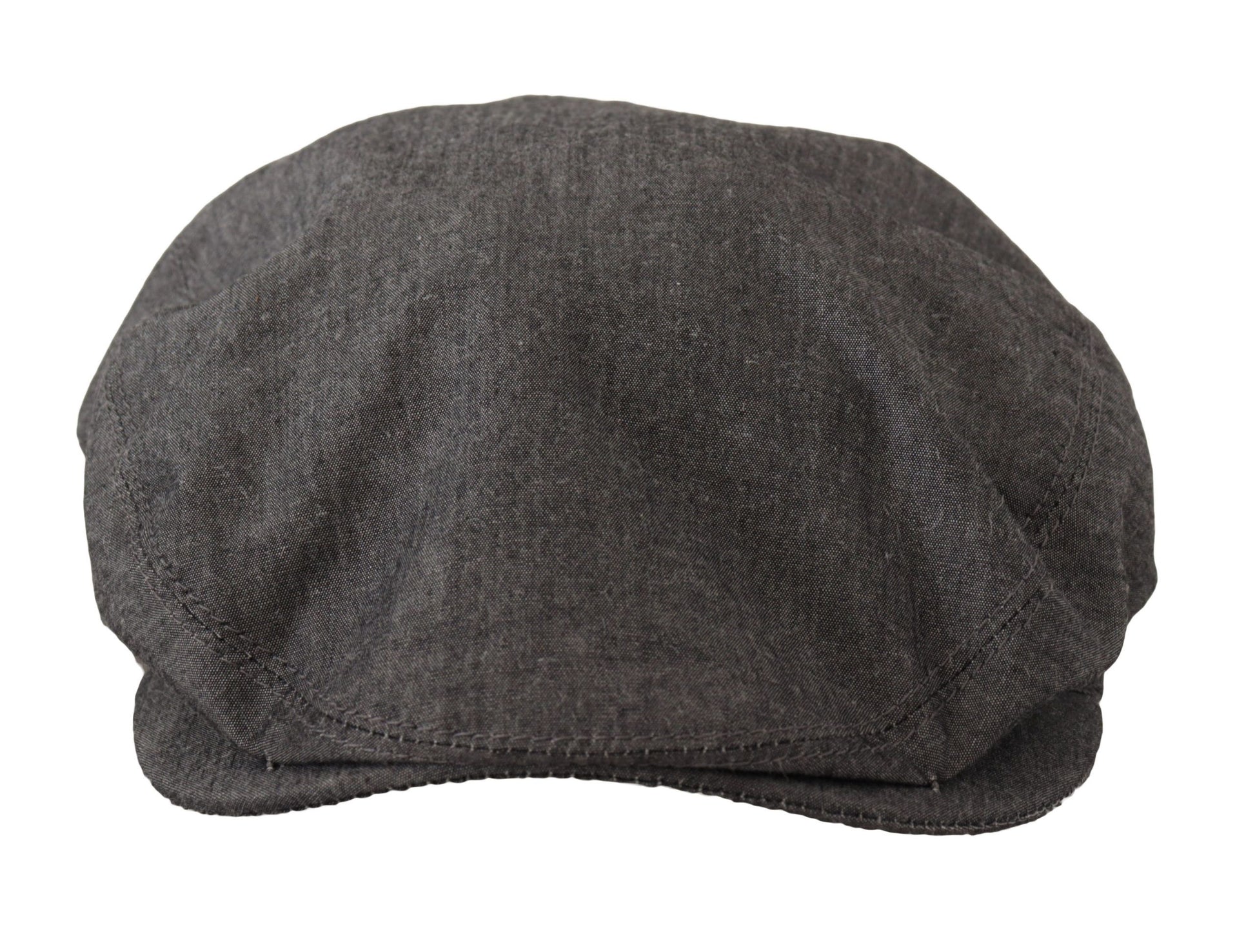 Dolce & Gabbana Elegant Gray Newsboy Hat - KALAJ