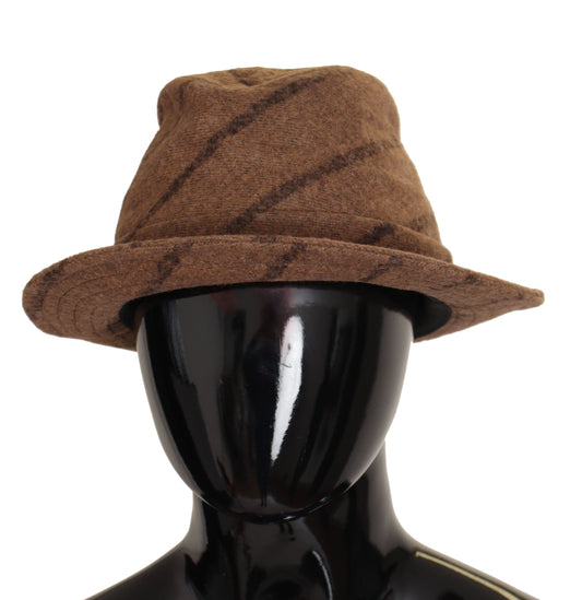 Dolce & Gabbana Elegant Wide Brim Fedora Hat - KALAJ