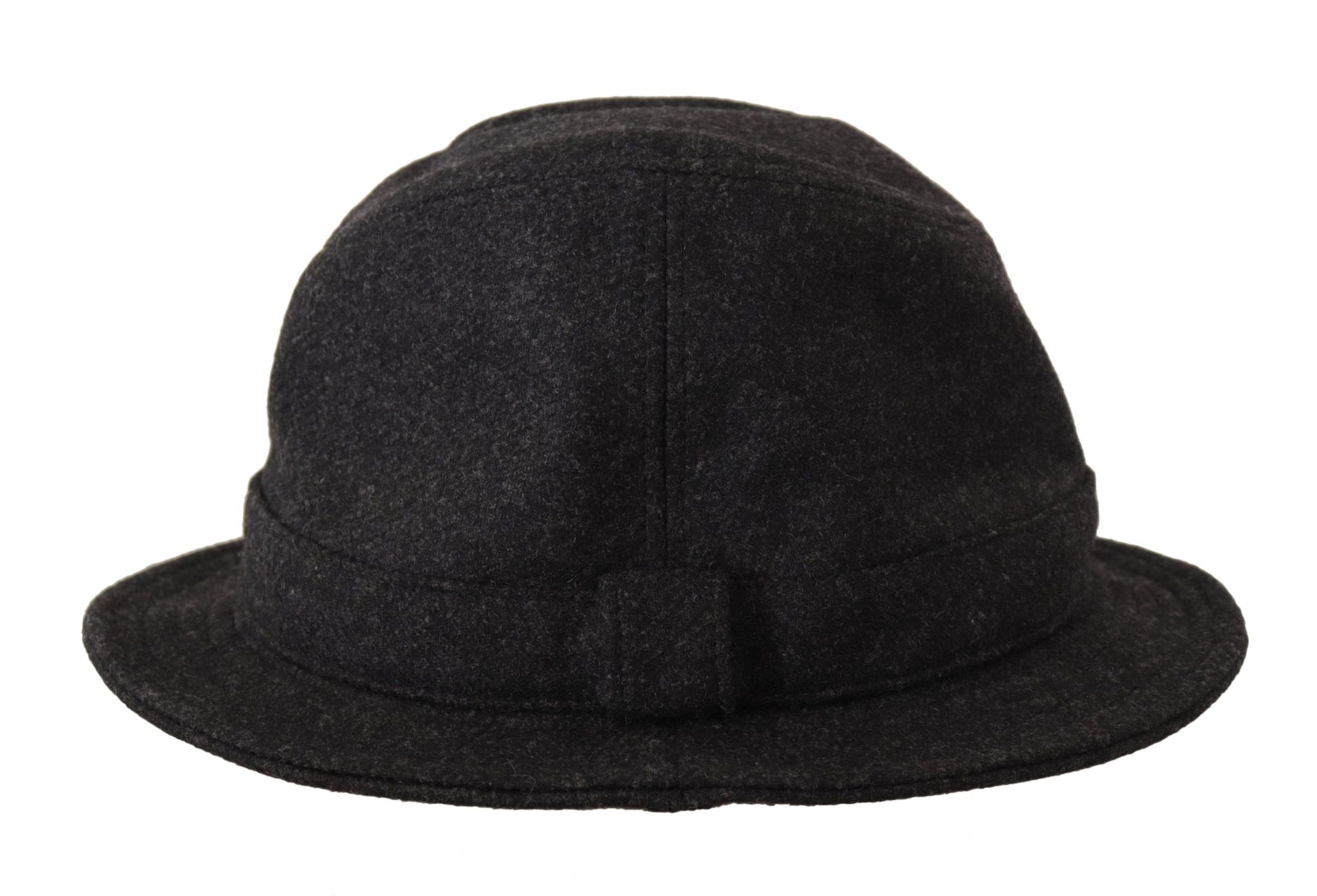 Dolce & Gabbana Elegant Gray Trilby Hat in Wool and Cashmere - KALAJ