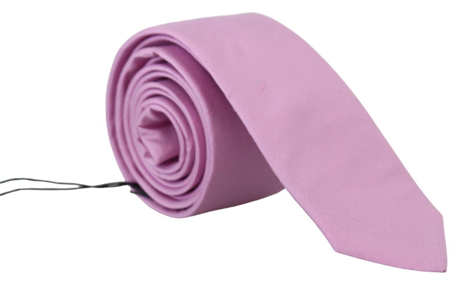 Daniele Alessandrini Elegant Silk Men's Tie in Pink - KALAJ