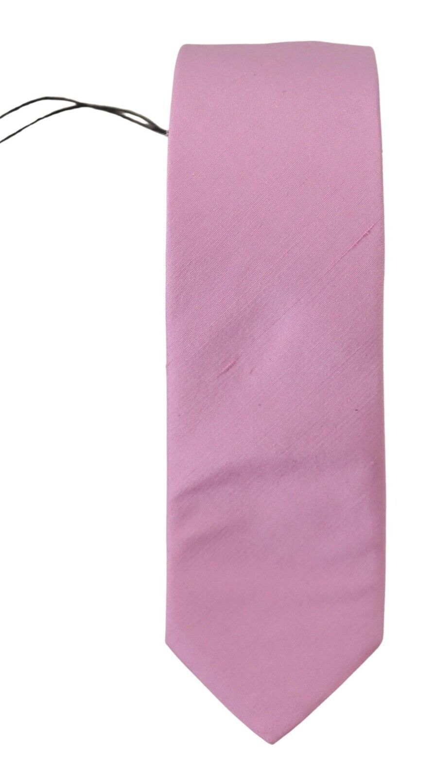 Daniele Alessandrini Elegant Silk Men's Tie in Pink - KALAJ