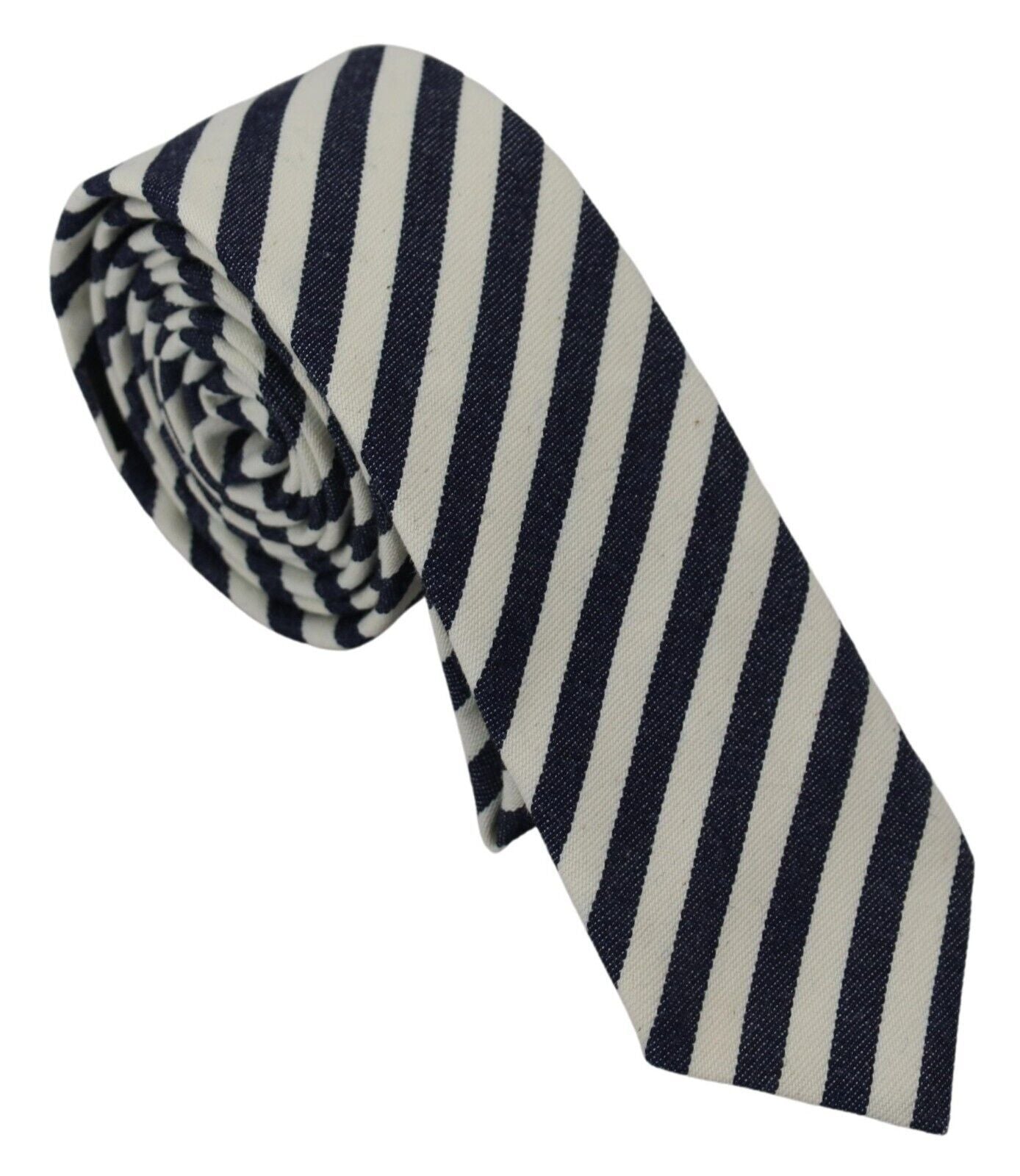 Denny Rose Elegant Italian Striped Bow Tie - KALAJ