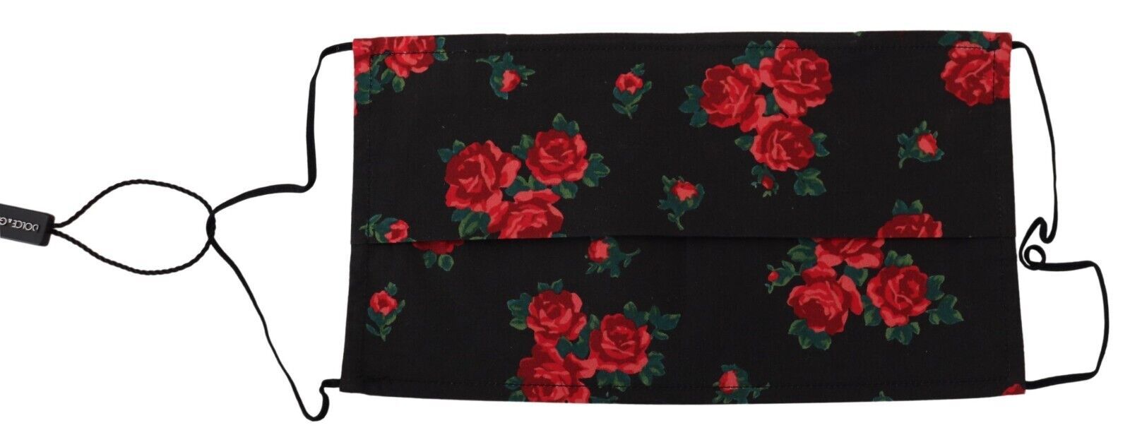 Dolce & Gabbana Elegant Floral Cotton Pleated Face Mask - KALAJ