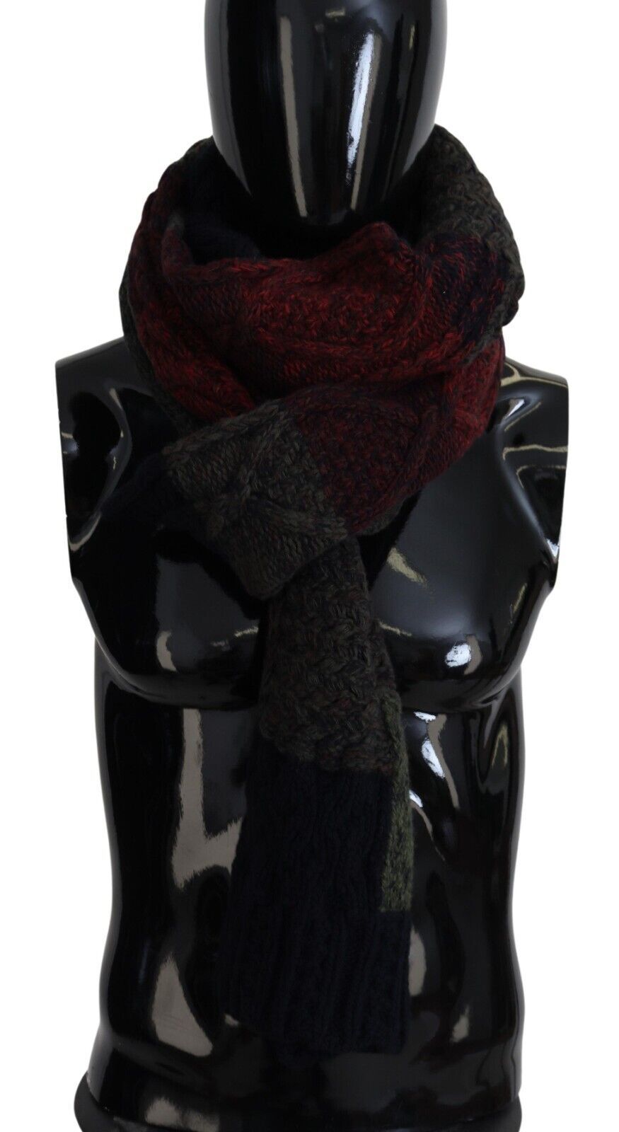 Dolce & Gabbana Elegant Wool-Cashmere Men's Scarf - KALAJ