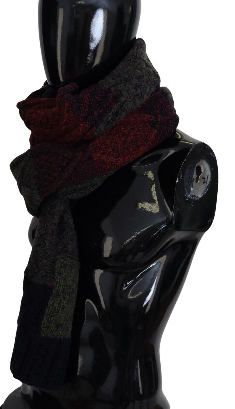 Dolce & Gabbana Elegant Wool-Cashmere Men's Scarf - KALAJ