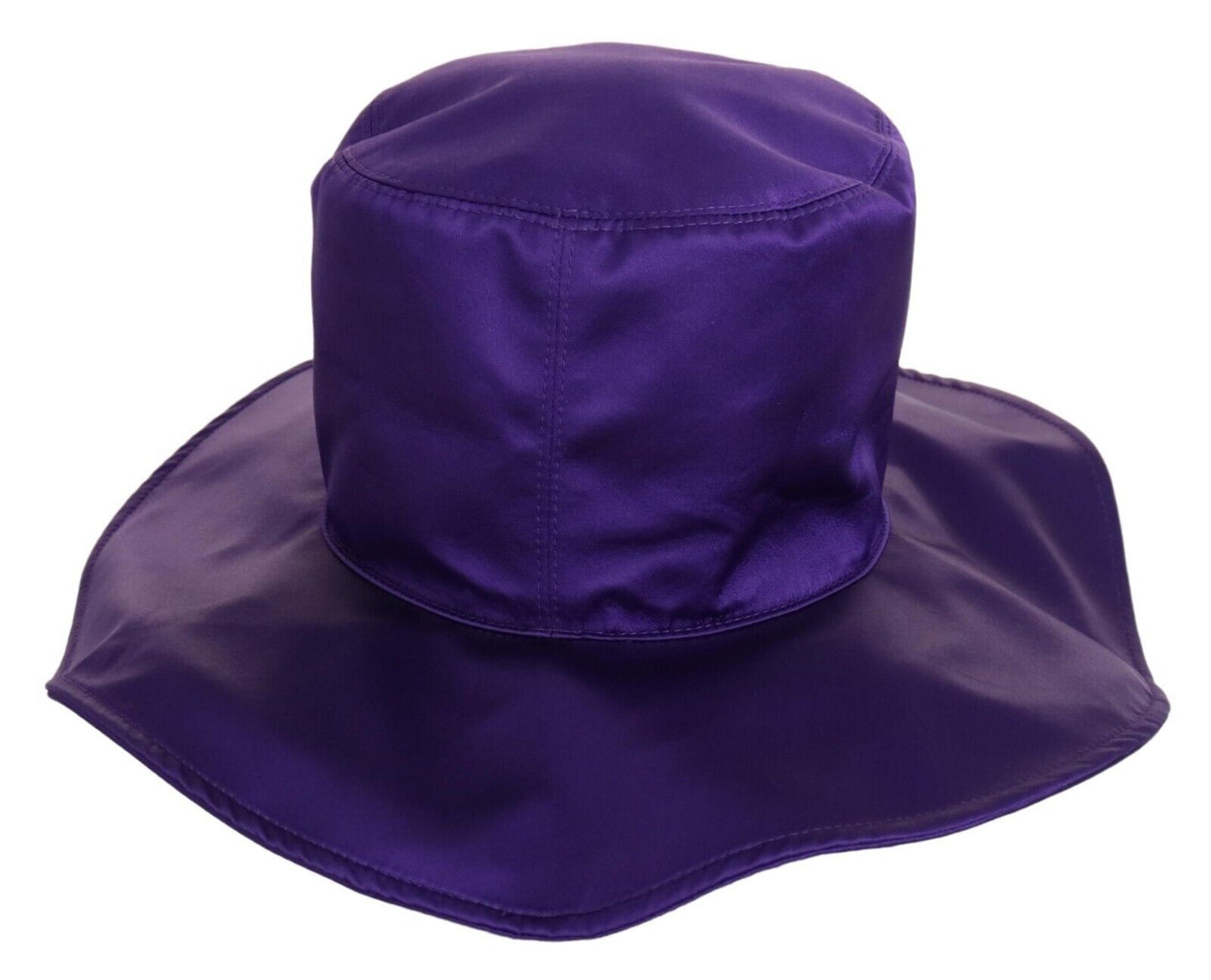 Dolce & Gabbana Elegant Purple Silk Top Hat - KALAJ