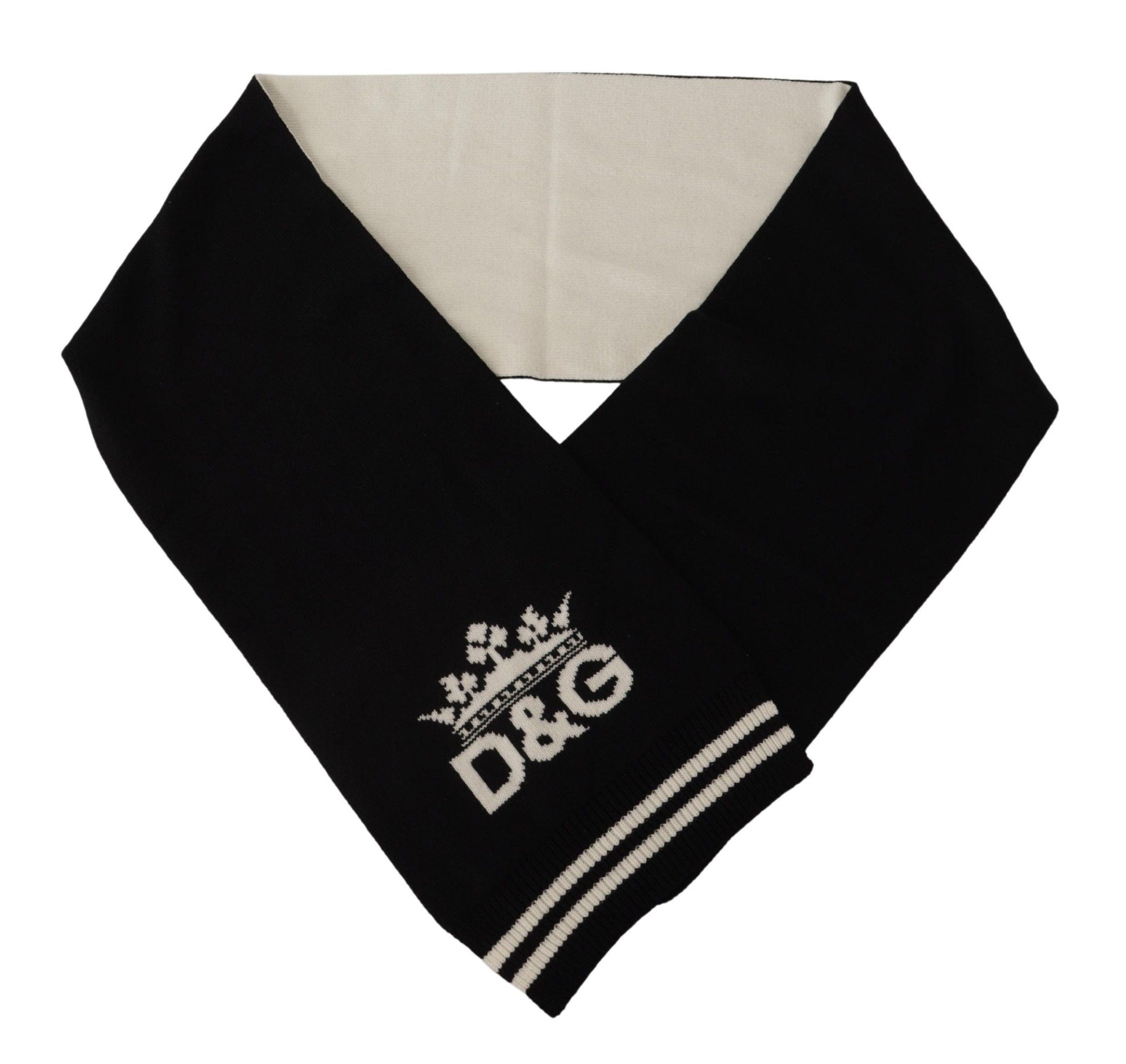 Dolce & Gabbana Elegant Cashmere Men's Scarf Wrap - KALAJ