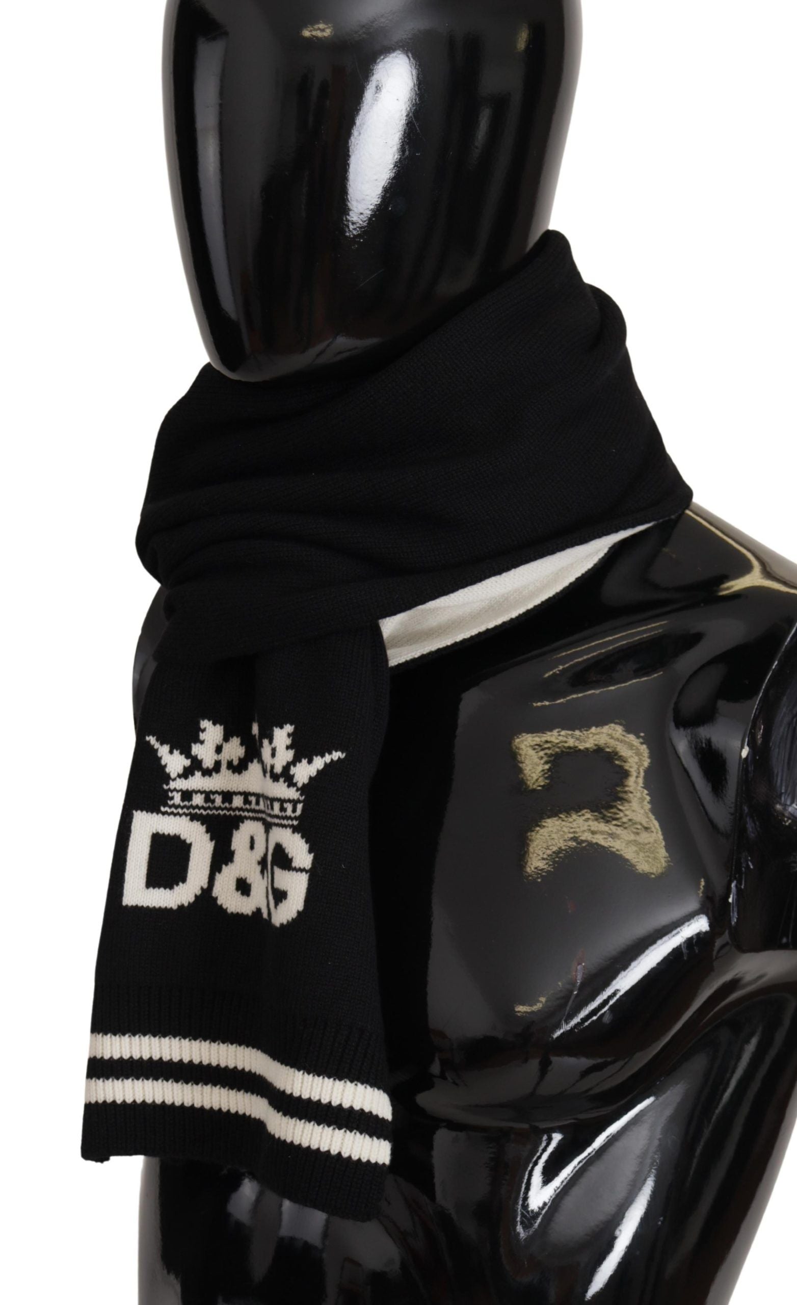 Dolce & Gabbana Elegant Cashmere Men's Scarf Wrap - KALAJ