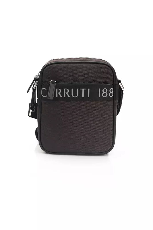 Cerruti 1881 Brown Nylon Men Messenger Bag - KALAJ