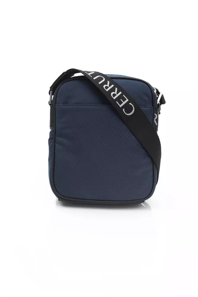 Cerruti 1881 Blue Nylon Men Messenger Bag - KALAJ